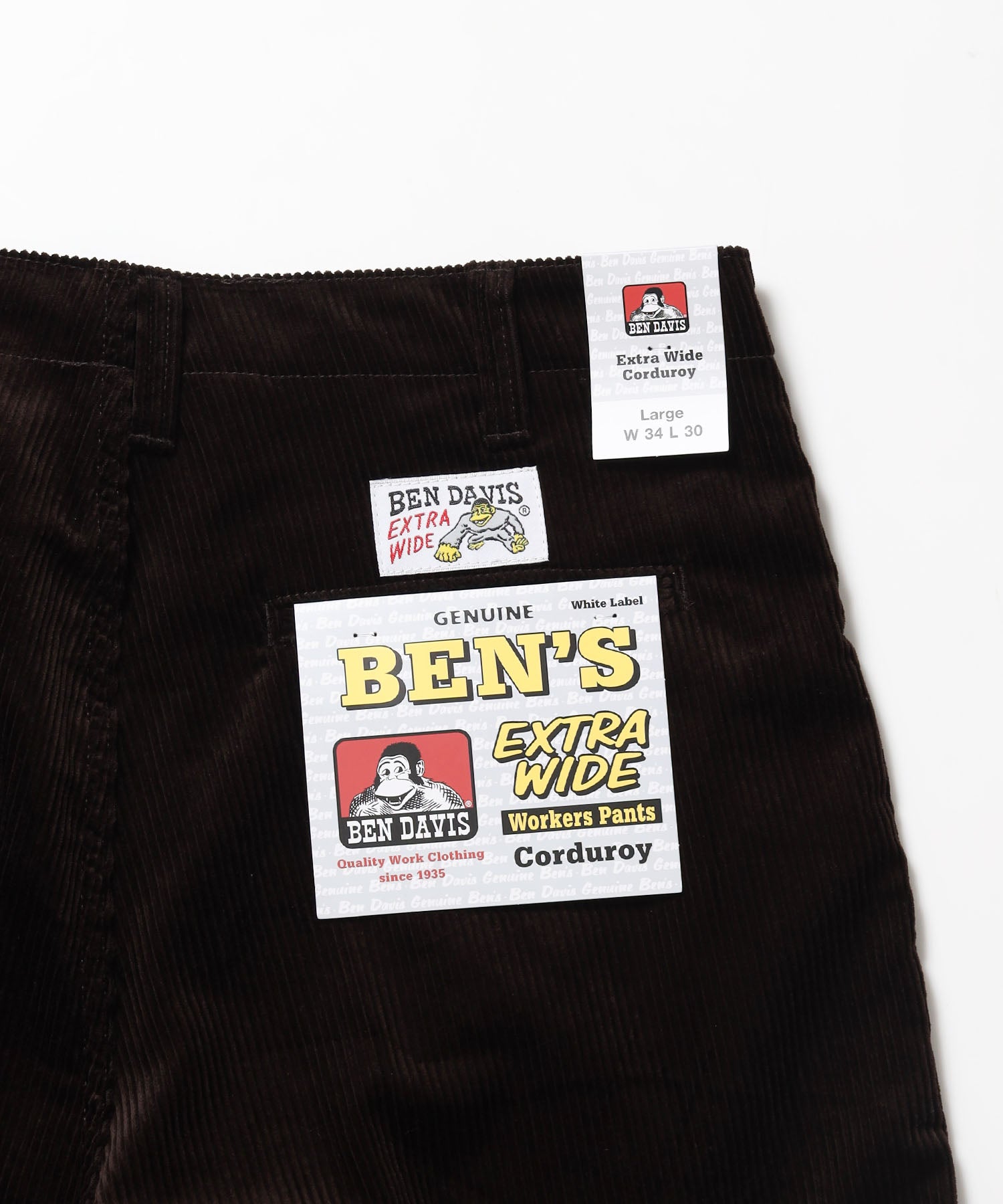 EXTRA WIDE CORD PANTS / コーデュロイ エクストラワイドパンツ ボトムス センタークリース ユニセックス