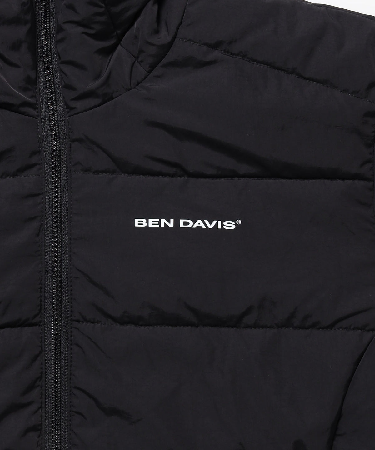 BD HOODED PUFFER JACKET / ダウンジャケット パッファー フード ユニセックス ブラック