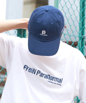 センターミニロゴ刺繍キャップ / 深めキャップ ネイビー