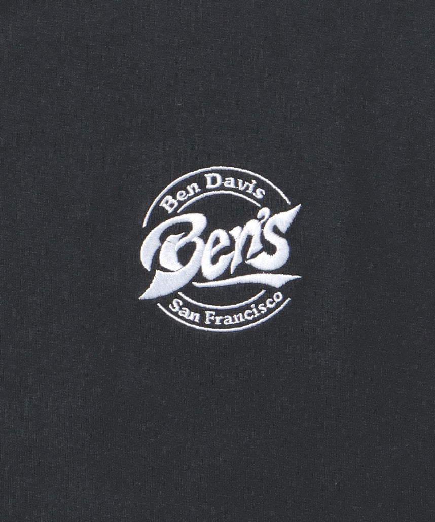 CIRCLE LOGO L/S TEE[WIDE] / ロンT 長袖 ワンポイント レギュラーサイズ ポケット チャコール
