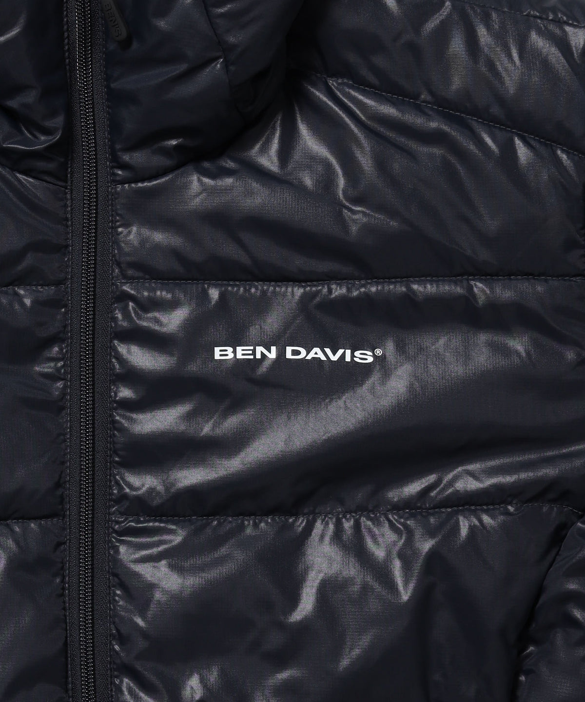 BD HOODED PUFFER JACKET / ダウンジャケット パッファー フード ユニセックス ダークネイビー