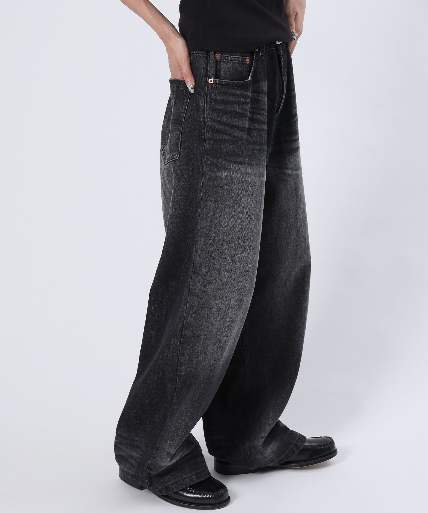 モデル：H163 Size:M ﾌﾞﾗｯｸ