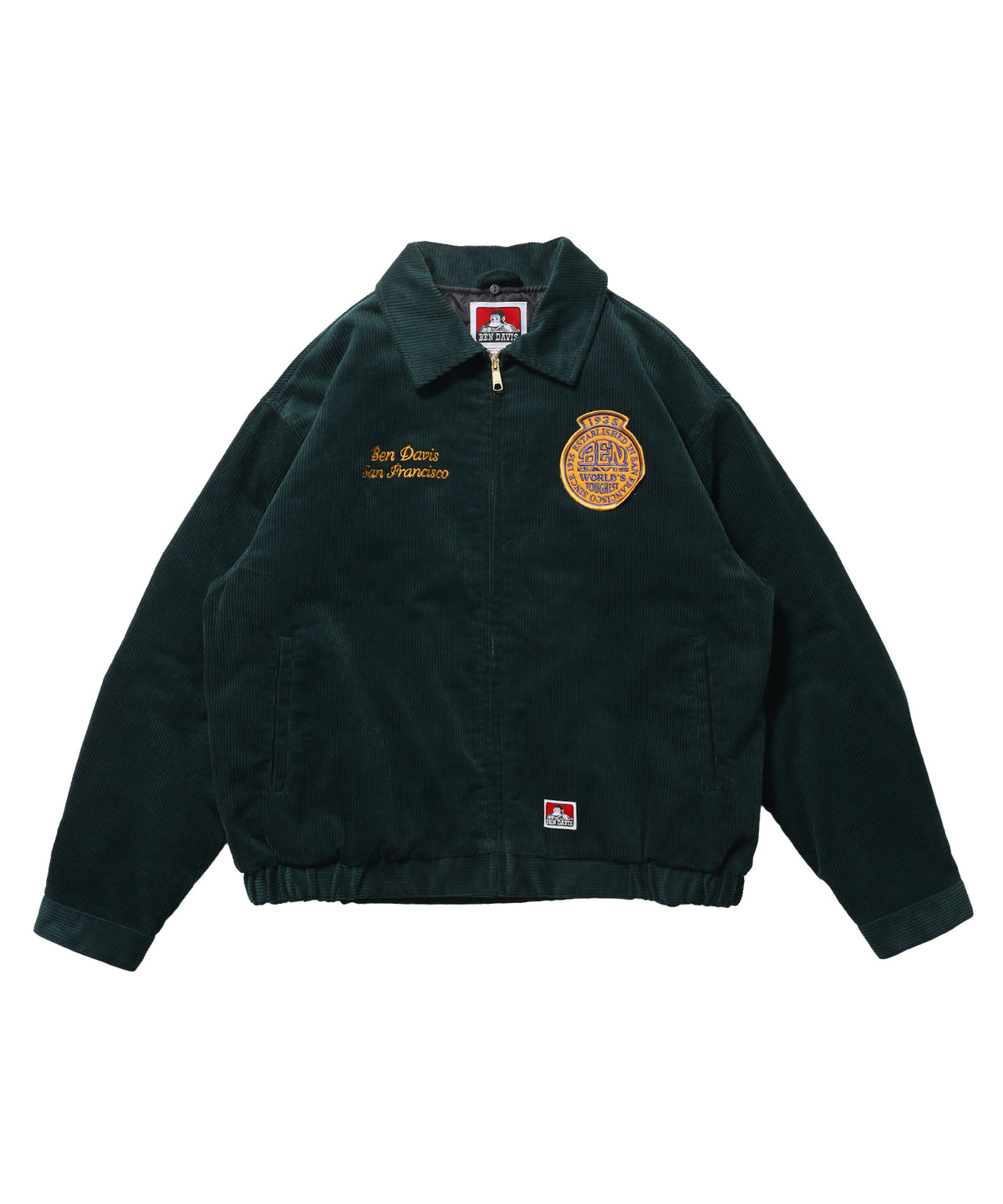 REMOVAL BOA COLLAR RANCH JACKET / ランチジャケット コーデュロイ 着脱ボア衿 刺繍 ワッペン アウター ユニセックス