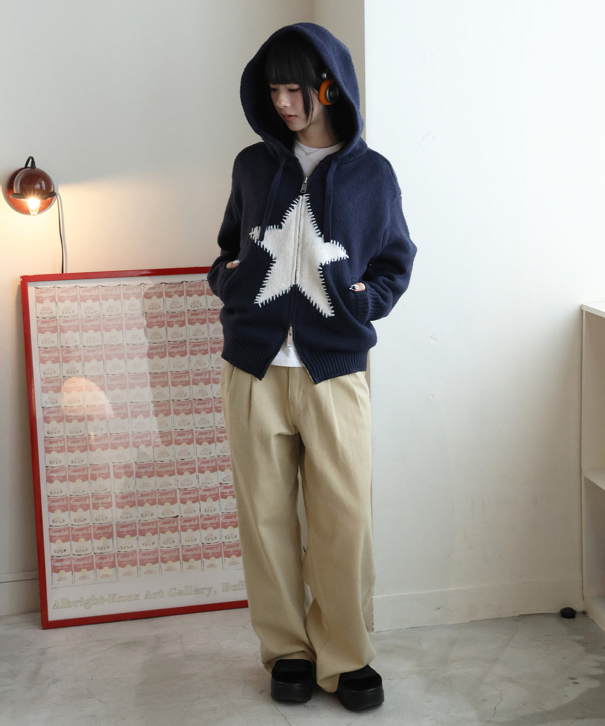 モデル：H160 Size:Sネイビー