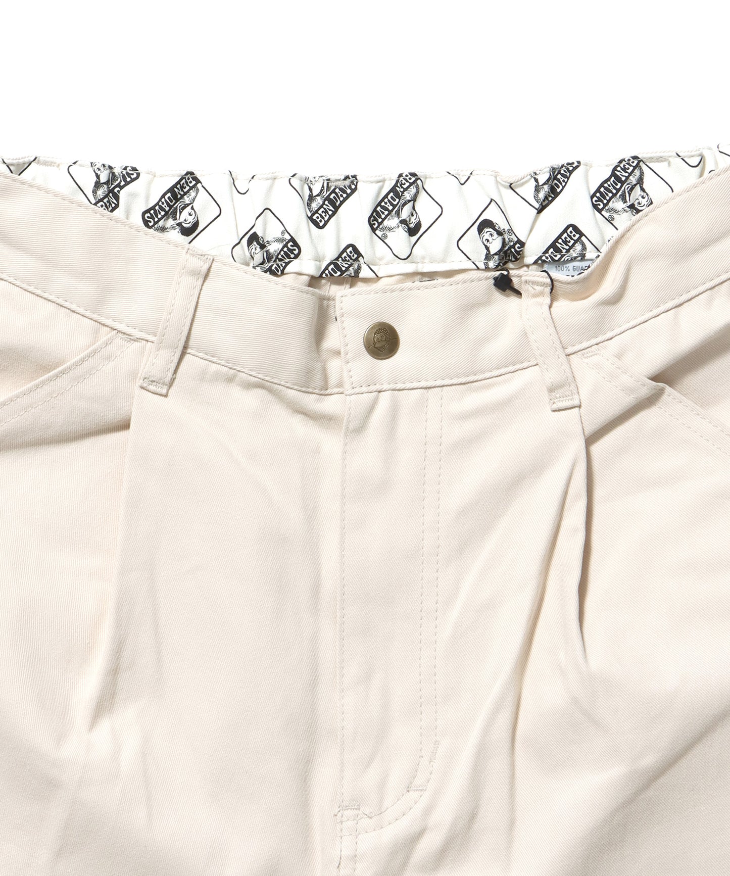 ACTIVEWORKPANTS Z5 / ベンズ アクティブワークパンツ テーパード シェフパンツ アイボリー