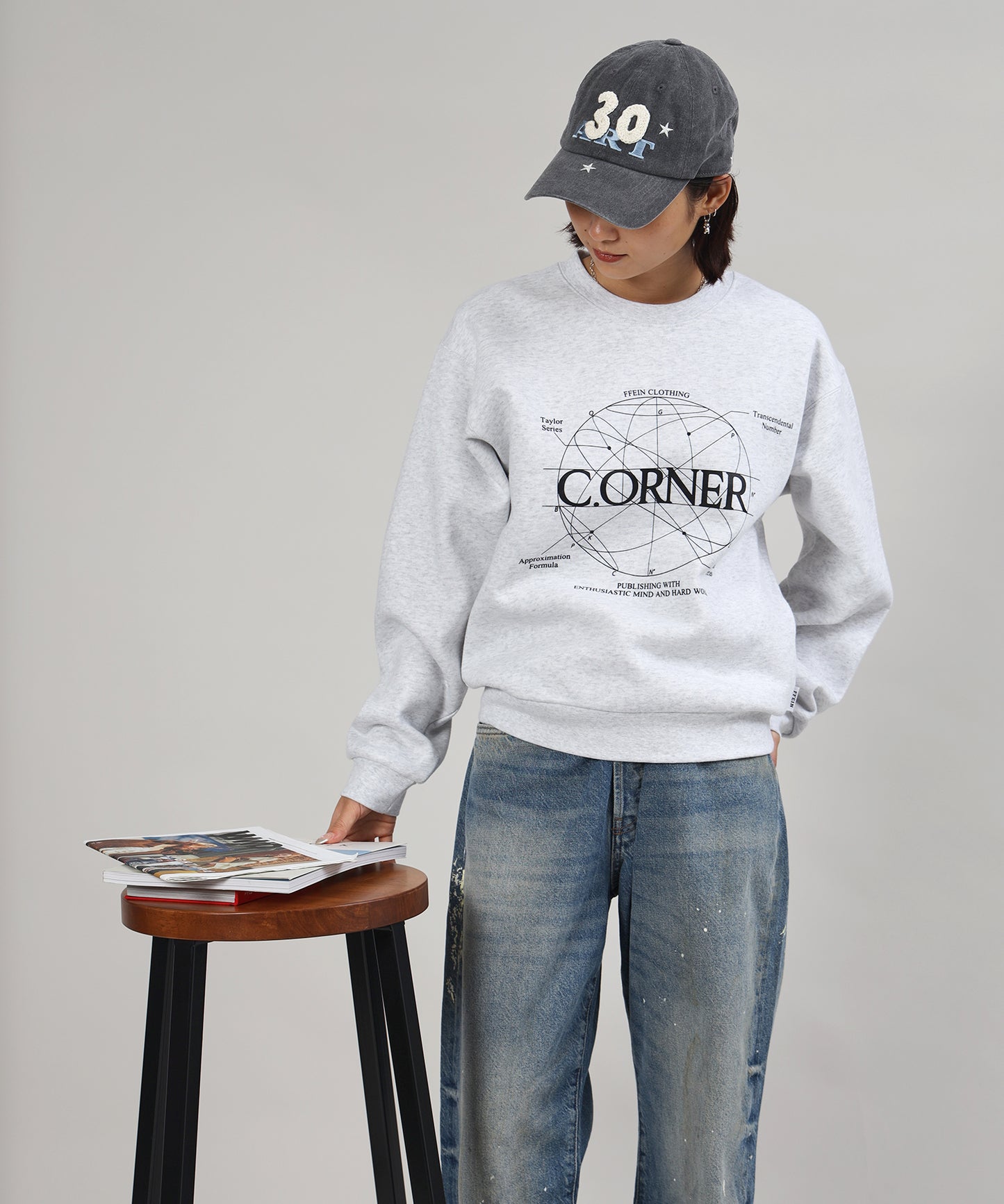 モデル：H163 Size : M アッシュグレー