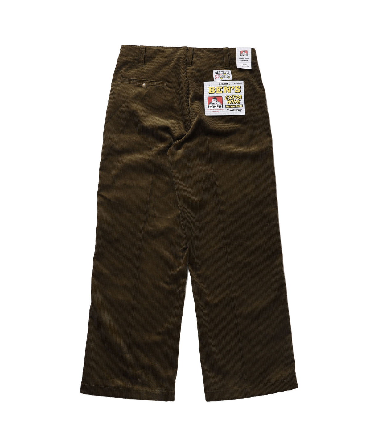 EXTRA WIDE CORD PANTS / コーデュロイ エクストラワイドパンツ ボトムス センタークリース ユニセックス