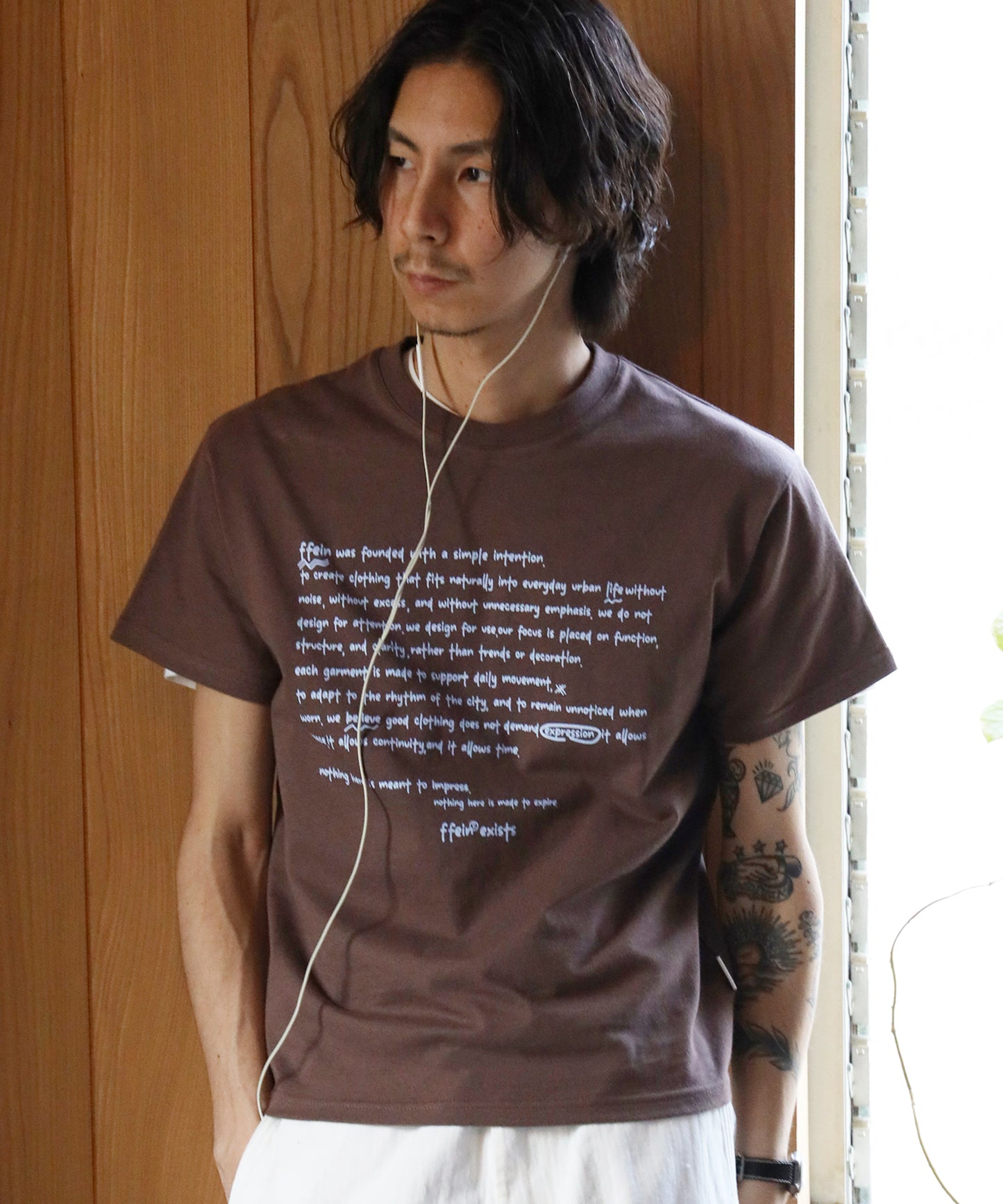 モデル：H178 Size : Ｍ ブラウン