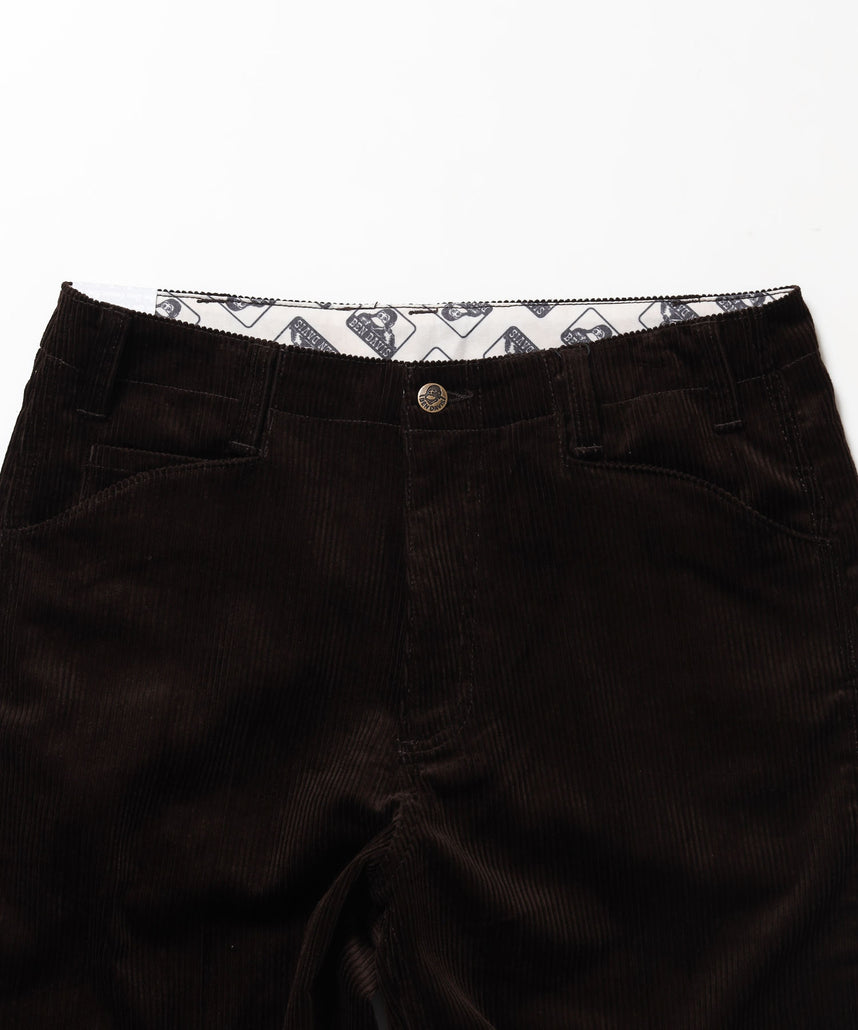 EXTRA WIDE CORD PANTS / コーデュロイ エクストラワイドパンツ ボトムス センタークリース ユニセックス