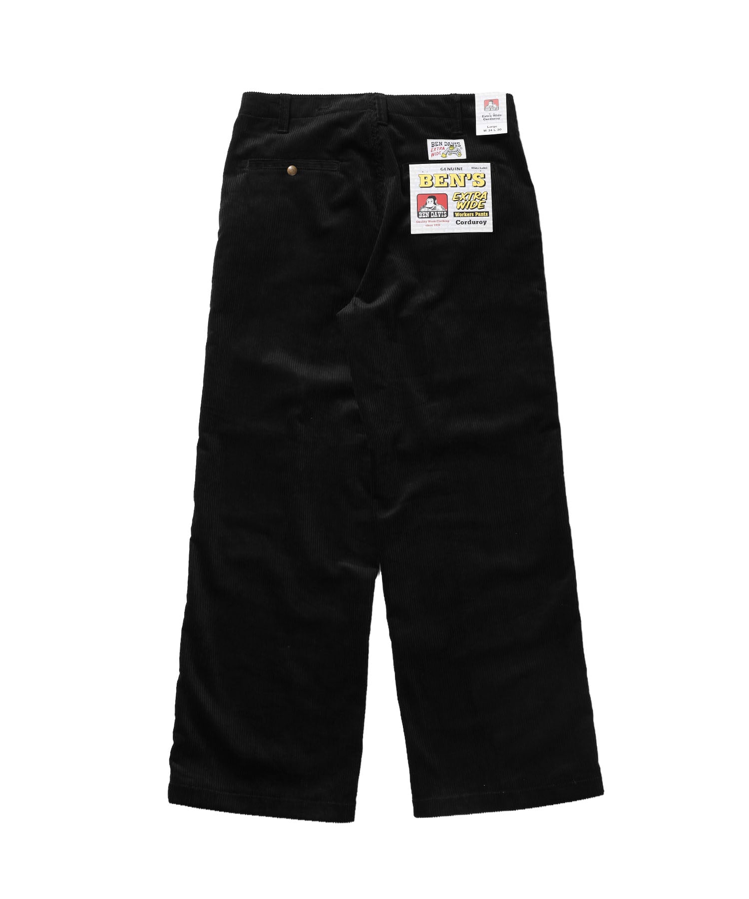 EXTRA WIDE CORD PANTS / コーデュロイ エクストラワイドパンツ ボトムス センタークリース ユニセックス