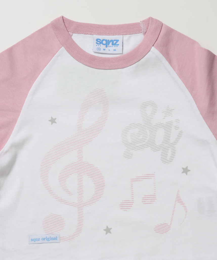 sqnz（エスキュンズ）】※WEB限定 sqnz treble clef pt tee