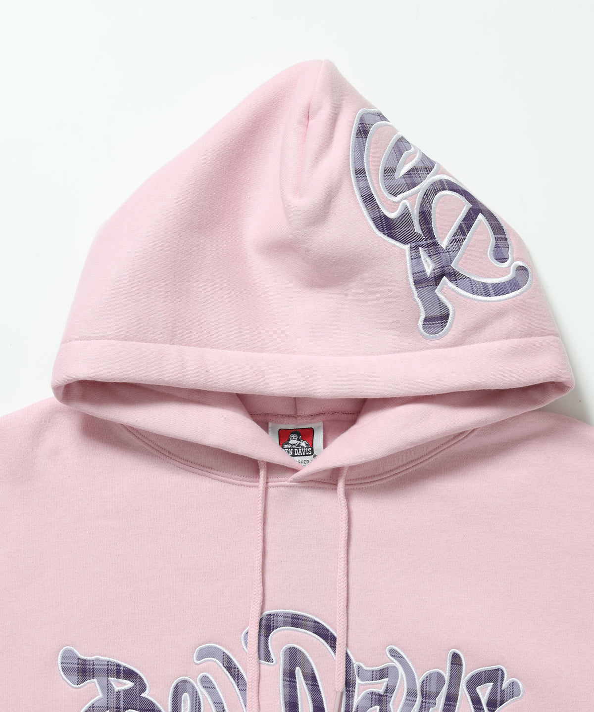 Design Pullover P/K / プルパーカー フード デザイン 裏起毛 ユニセックス ピンク