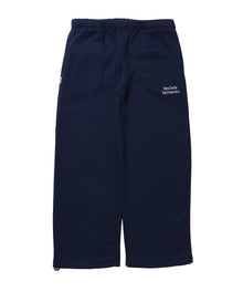 WIDE CURVE SWEAT PANTS / スウェットパンツ ワイドシルエット ルーズ ユニセックス ネイビー