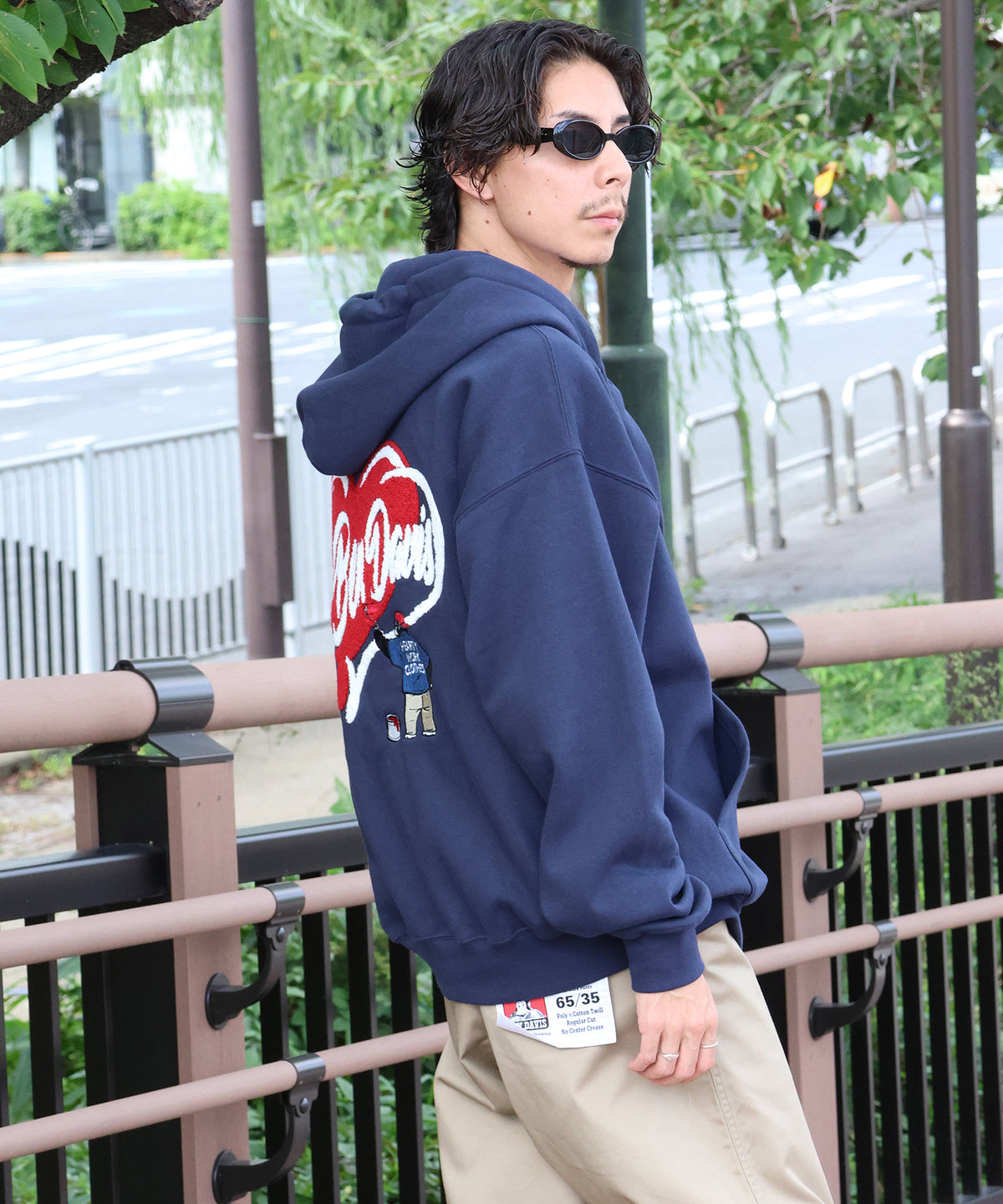 モデル：H177 Size:L　ネイビー