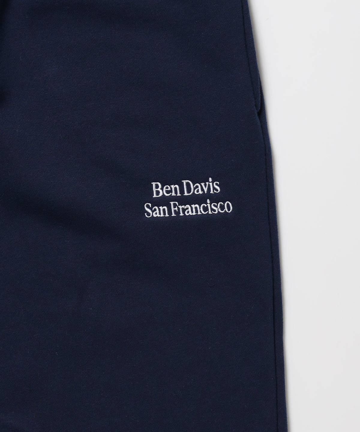 WIDE CURVE SWEAT PANTS / スウェットパンツ ワイドシルエット ルーズ ユニセックス ネイビー