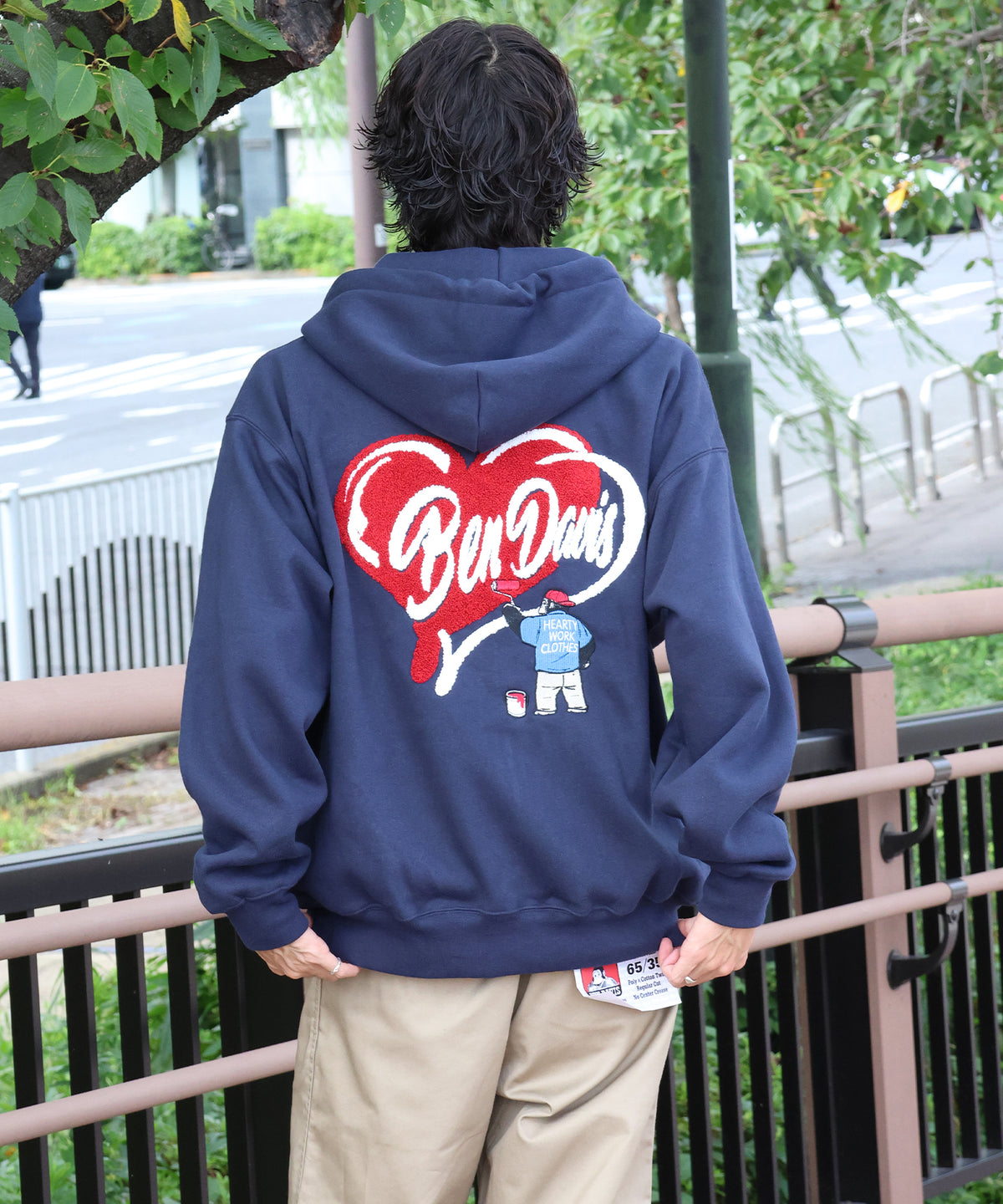 モデル：H177 Size:L　ネイビー