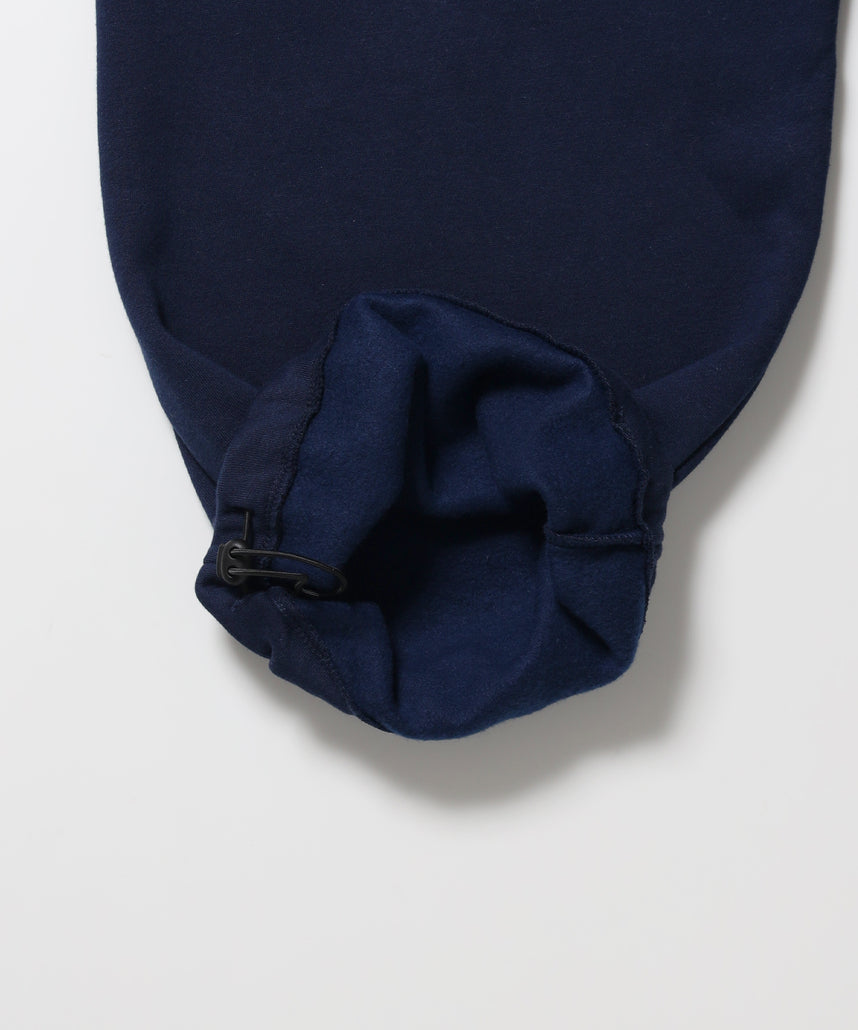 WIDE CURVE SWEAT PANTS / スウェットパンツ ワイドシルエット ルーズ ユニセックス ネイビー