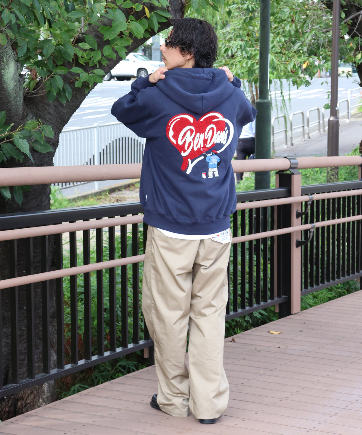 モデル：H177 Size:L　ネイビー
