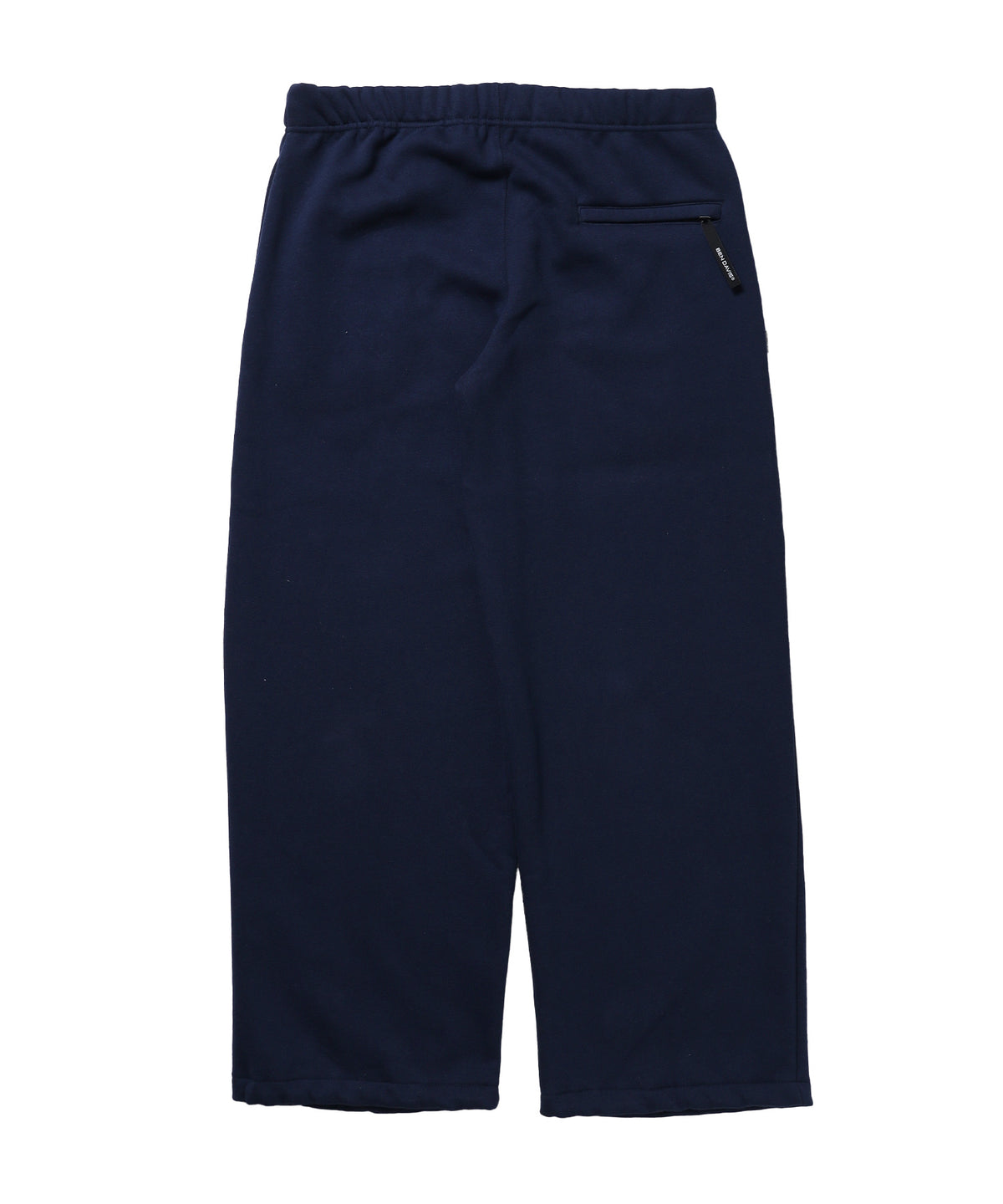 WIDE CURVE SWEAT PANTS / スウェットパンツ ワイドシルエット ルーズ ユニセックス ネイビー