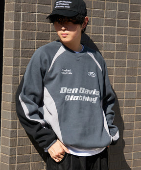 RUNNERS SWEATSHIRT / ドローコード シティガール シティボーイ ブロークコア ゲームシャツ 裏起毛 チャコール