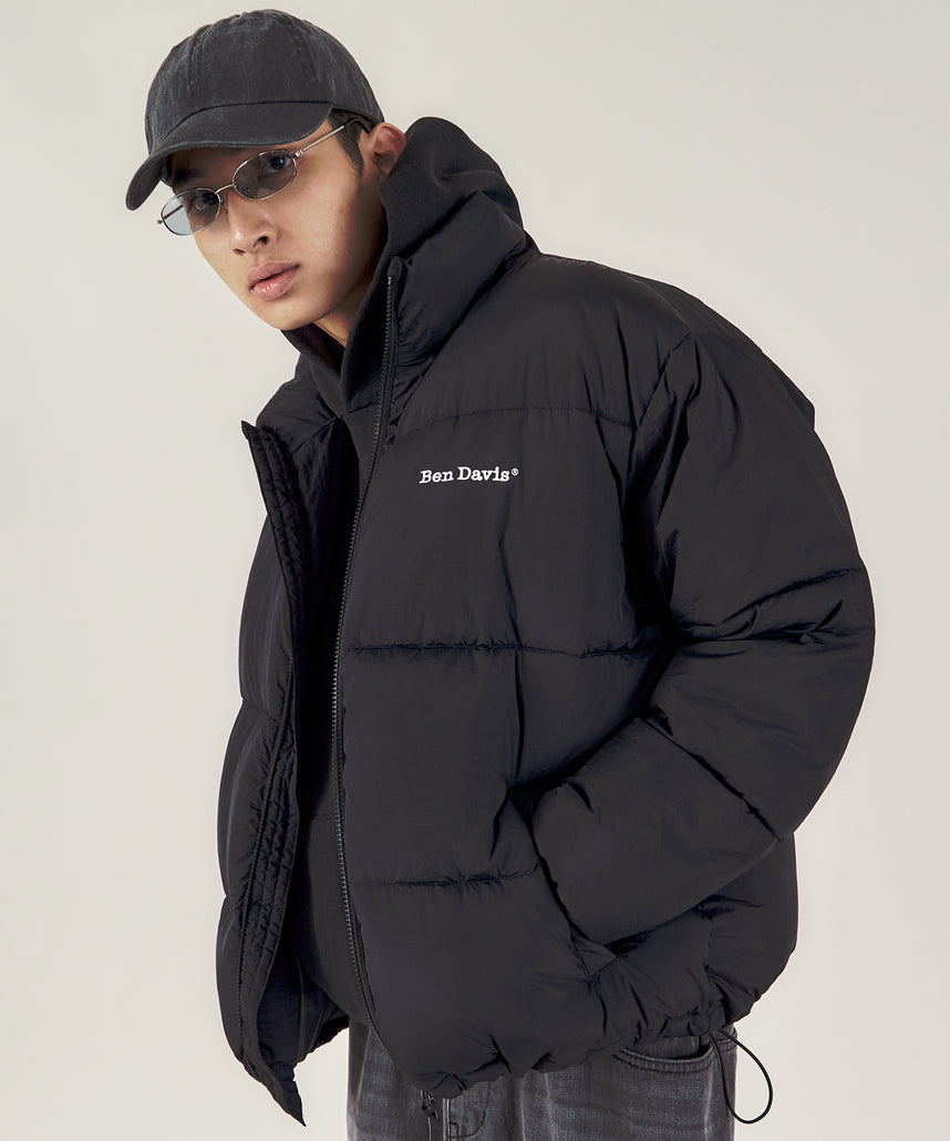 BD PUFFER JACKET / ダウンジャケット パッファー シンプルロゴ ユニセックス