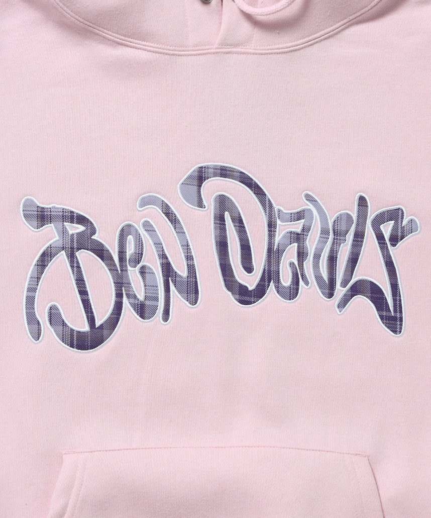 Design Pullover P/K / プルパーカー フード デザイン 裏起毛 ユニセックス ピンク