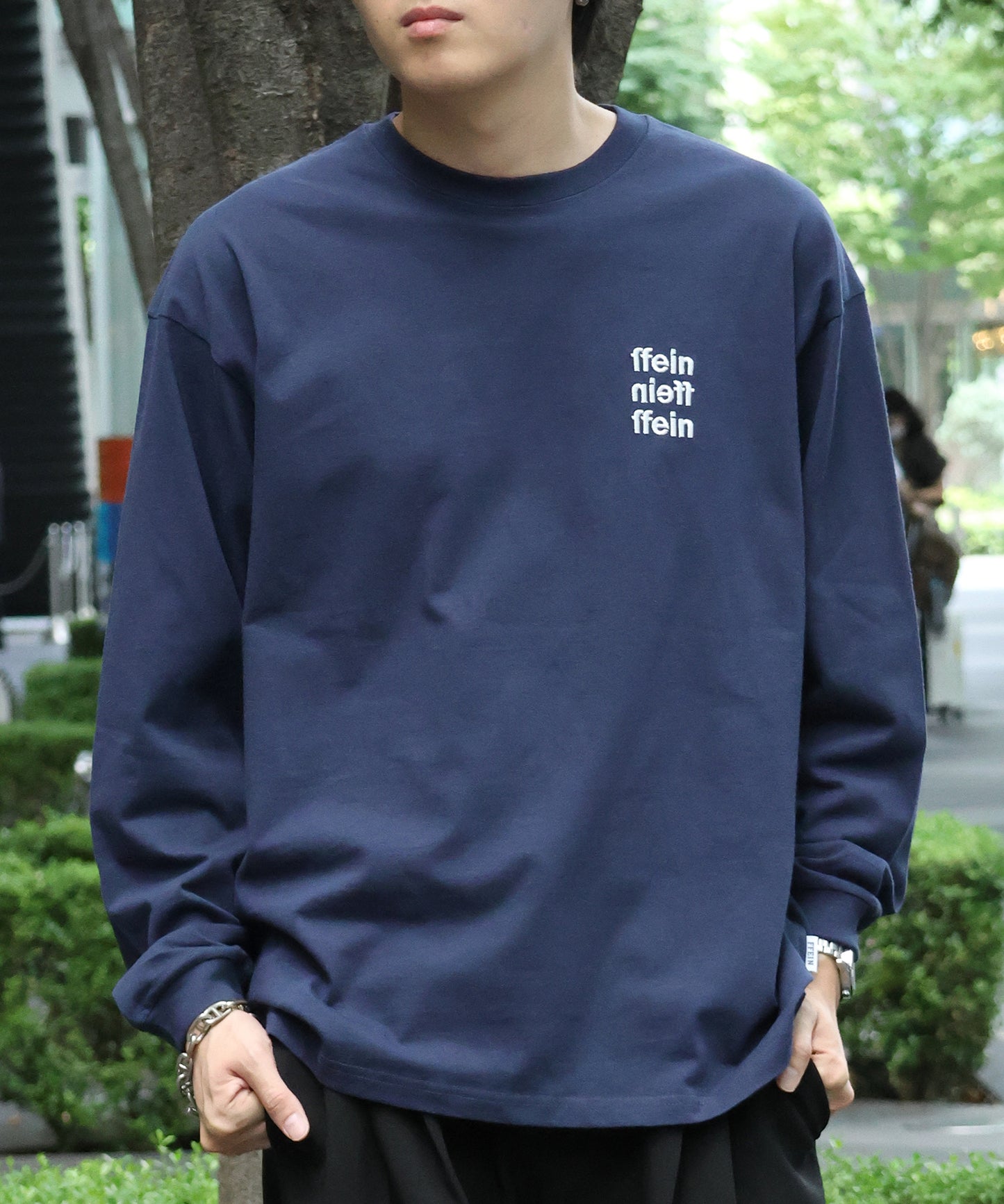 H177 Size:L　ネイビー