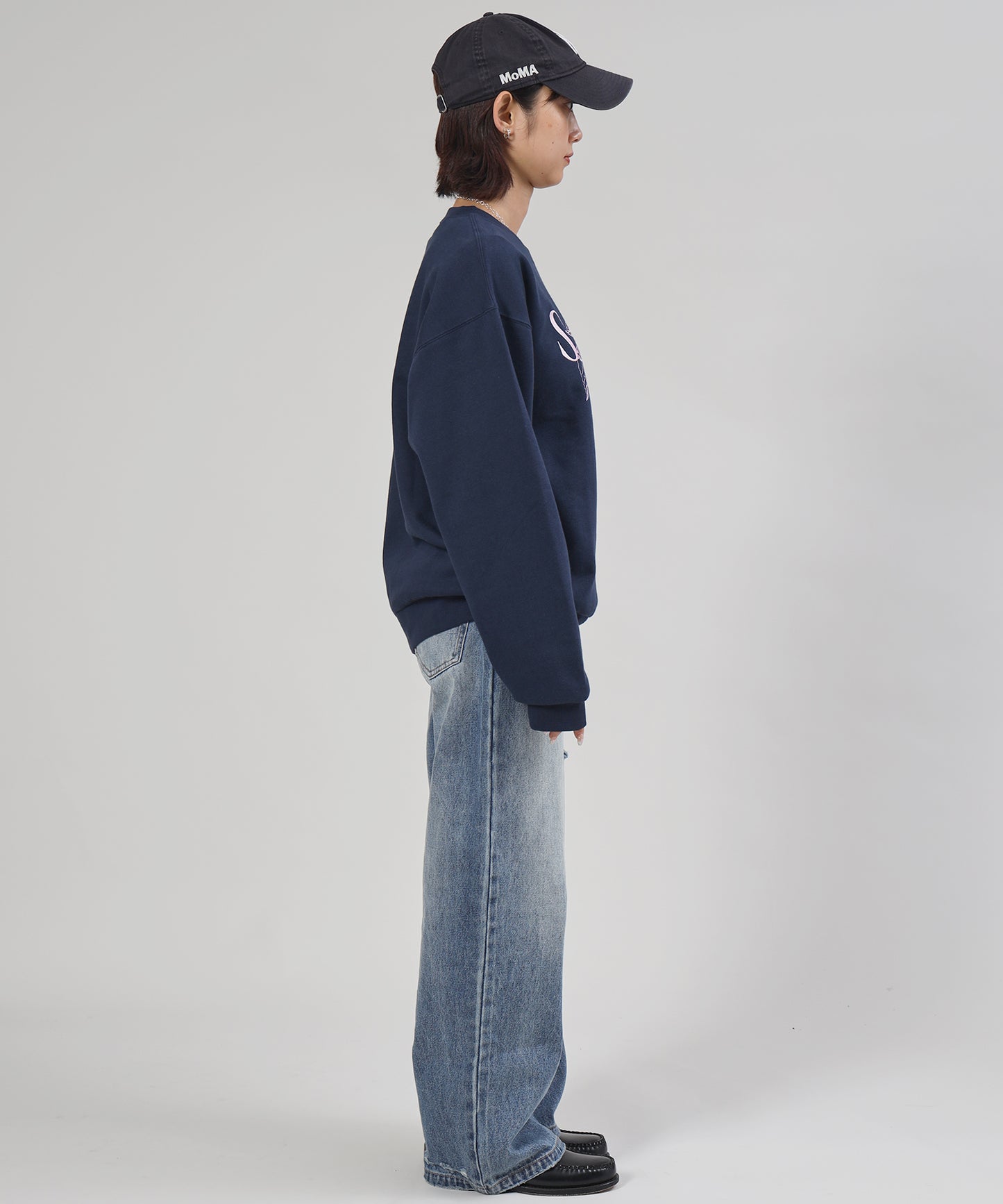 モデル：H163 Size : L ネイビー