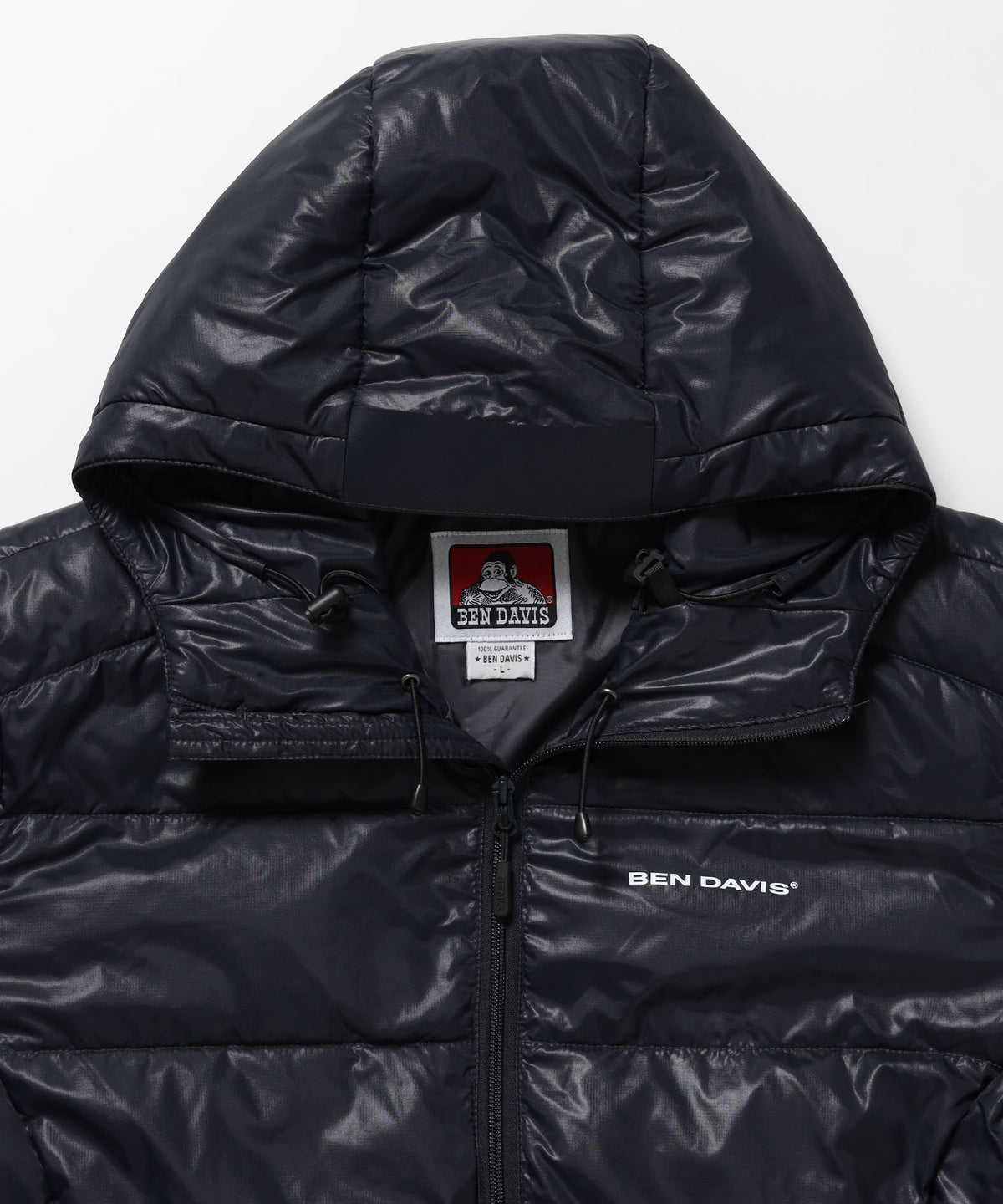 BD HOODED PUFFER JACKET / ダウンジャケット パッファー フード ユニセックス ダークネイビー