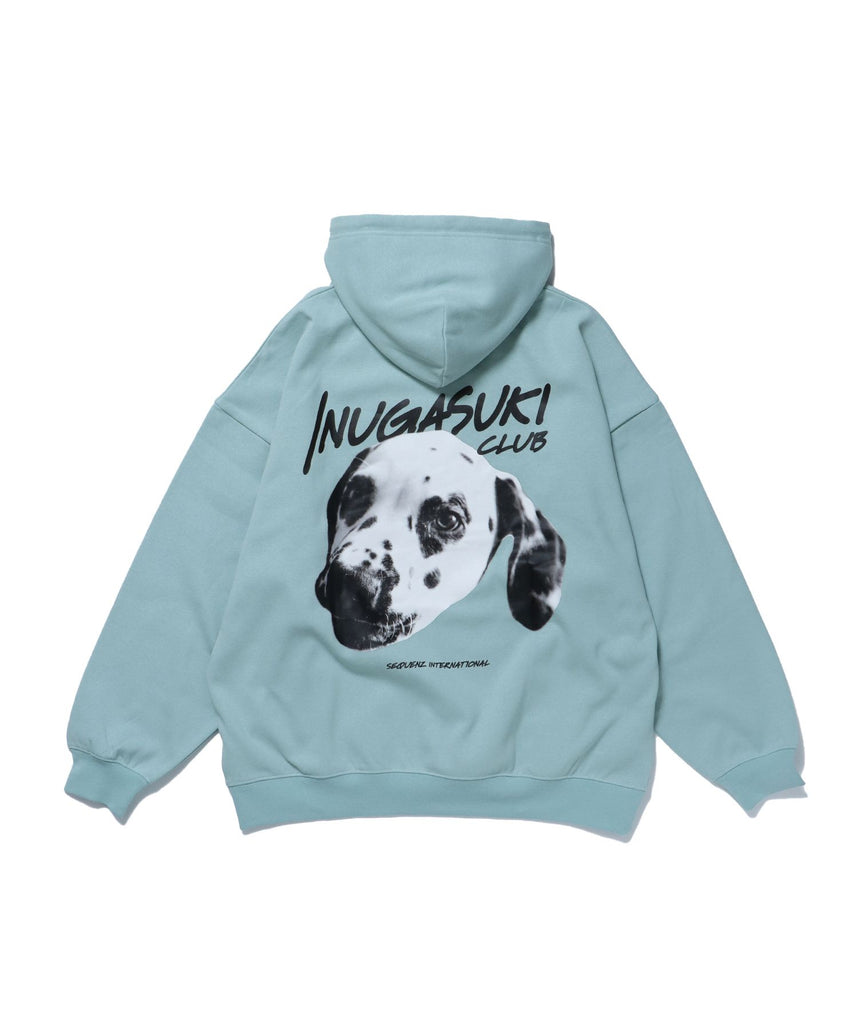 DALMATIAN PARKA / ダルメシアン バックロゴ オーバーサイズ パーカー ミント