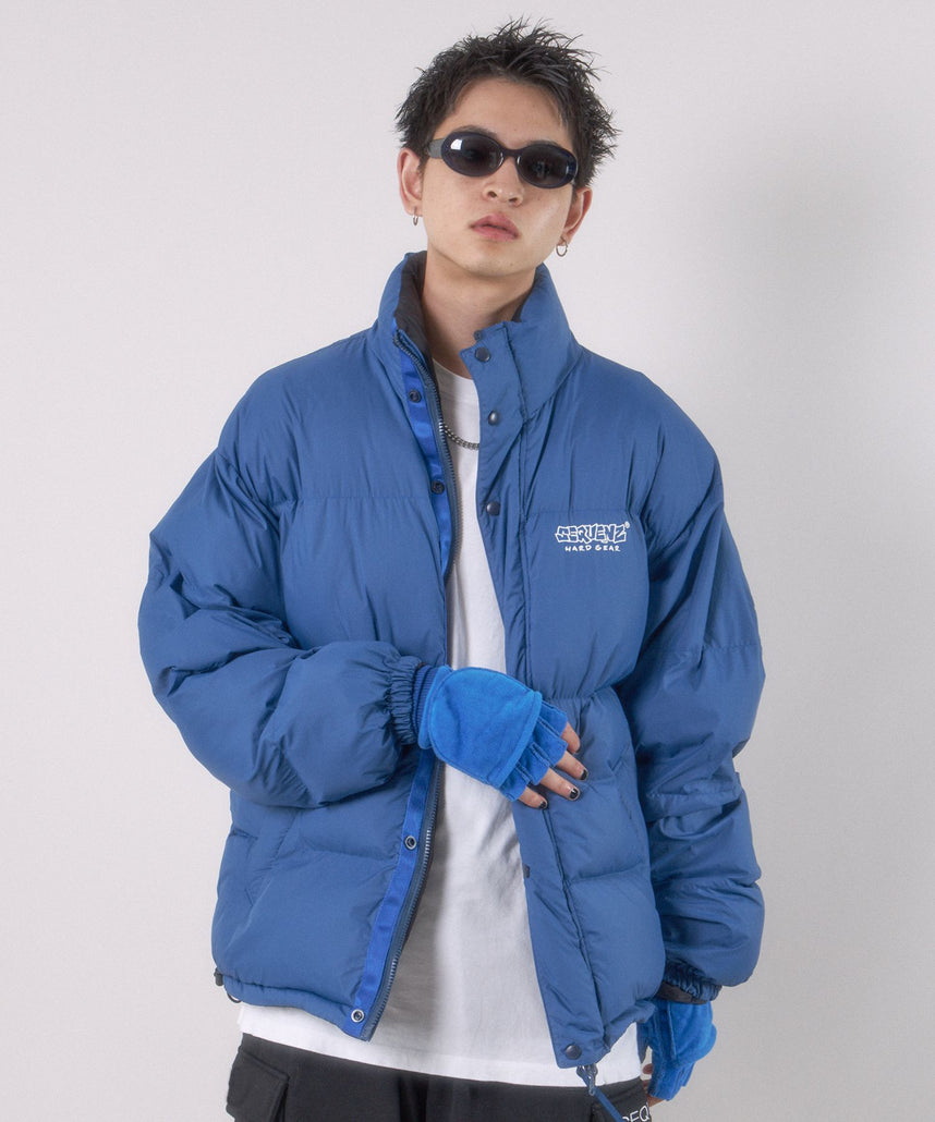 SEQUENZシークエンズ】 REVERSIBLE SYNTHETIC DOWN JACKET