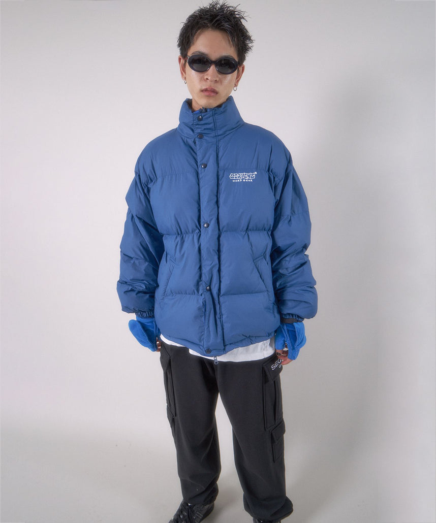 SEQUENZシークエンズ】 REVERSIBLE SYNTHETIC DOWN JACKET