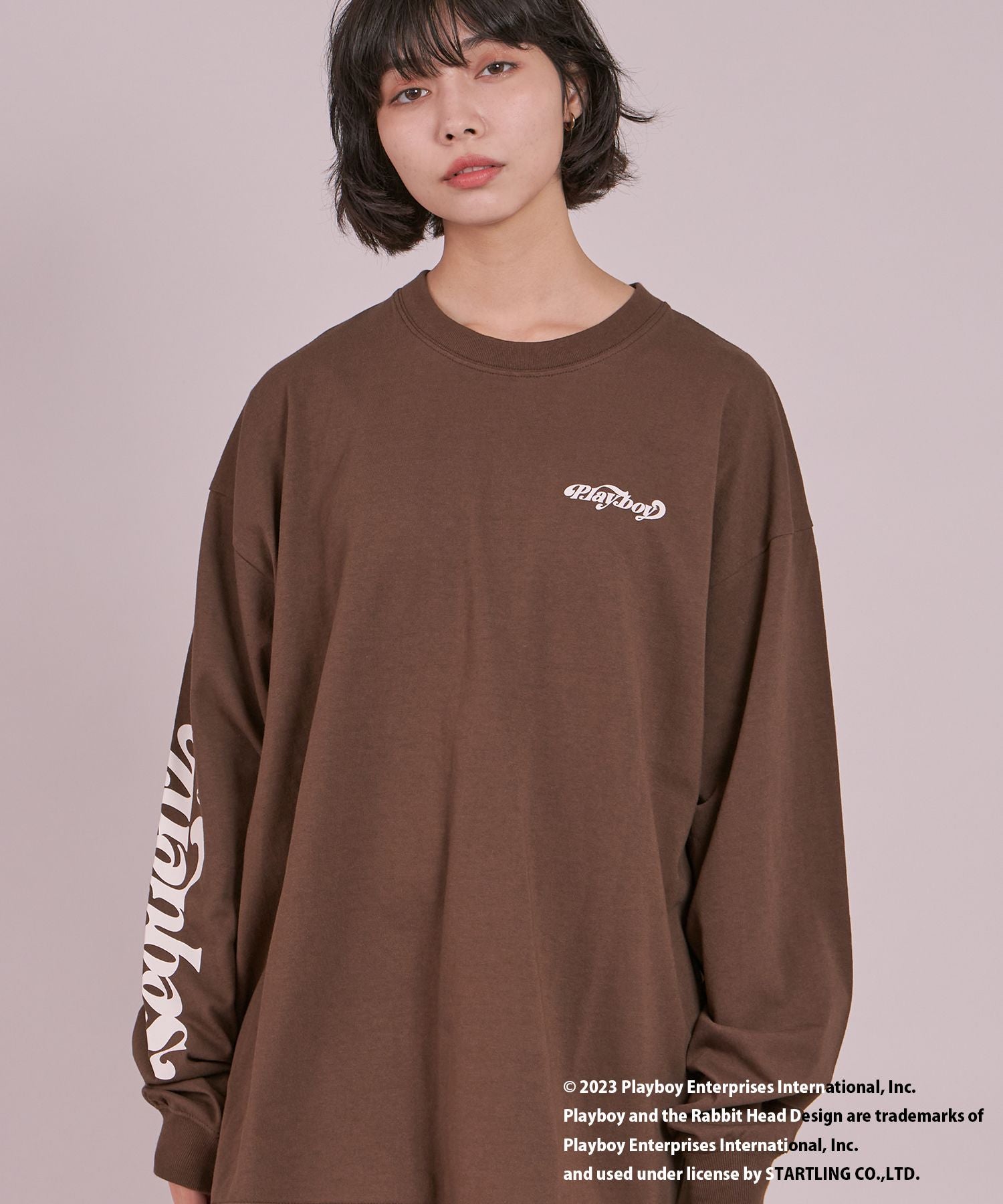 ロンT PLAYBOY プレイボーイ Mサイズ - Tシャツ