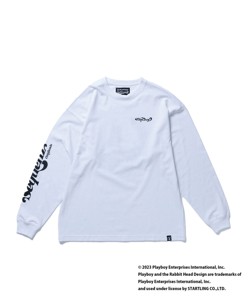 SEQUENZシークエンズ】PLAYBOY MIRROR GIRL L/S TEE / プレイボーイ