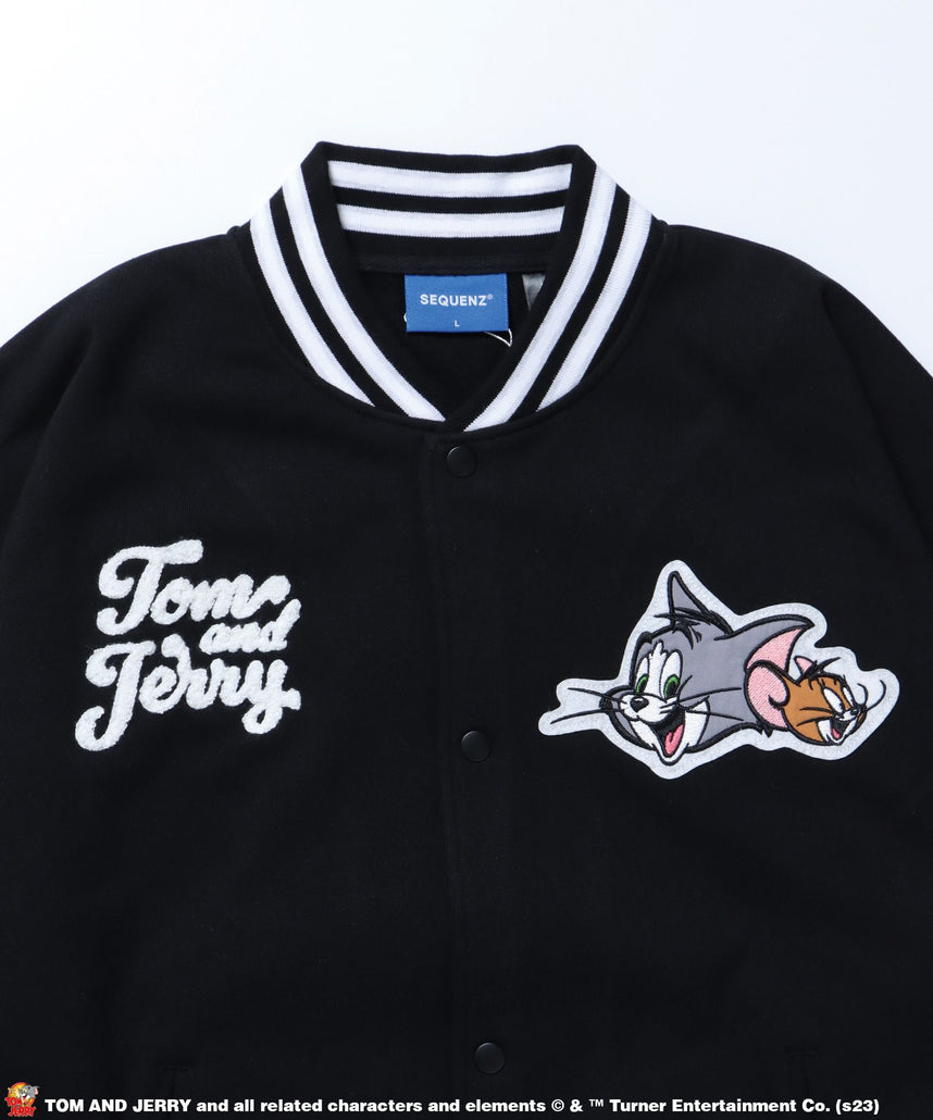 SEQUENZ】 TOM and JERRY CLASSIC STADIUM JACKET / トムとジェリー