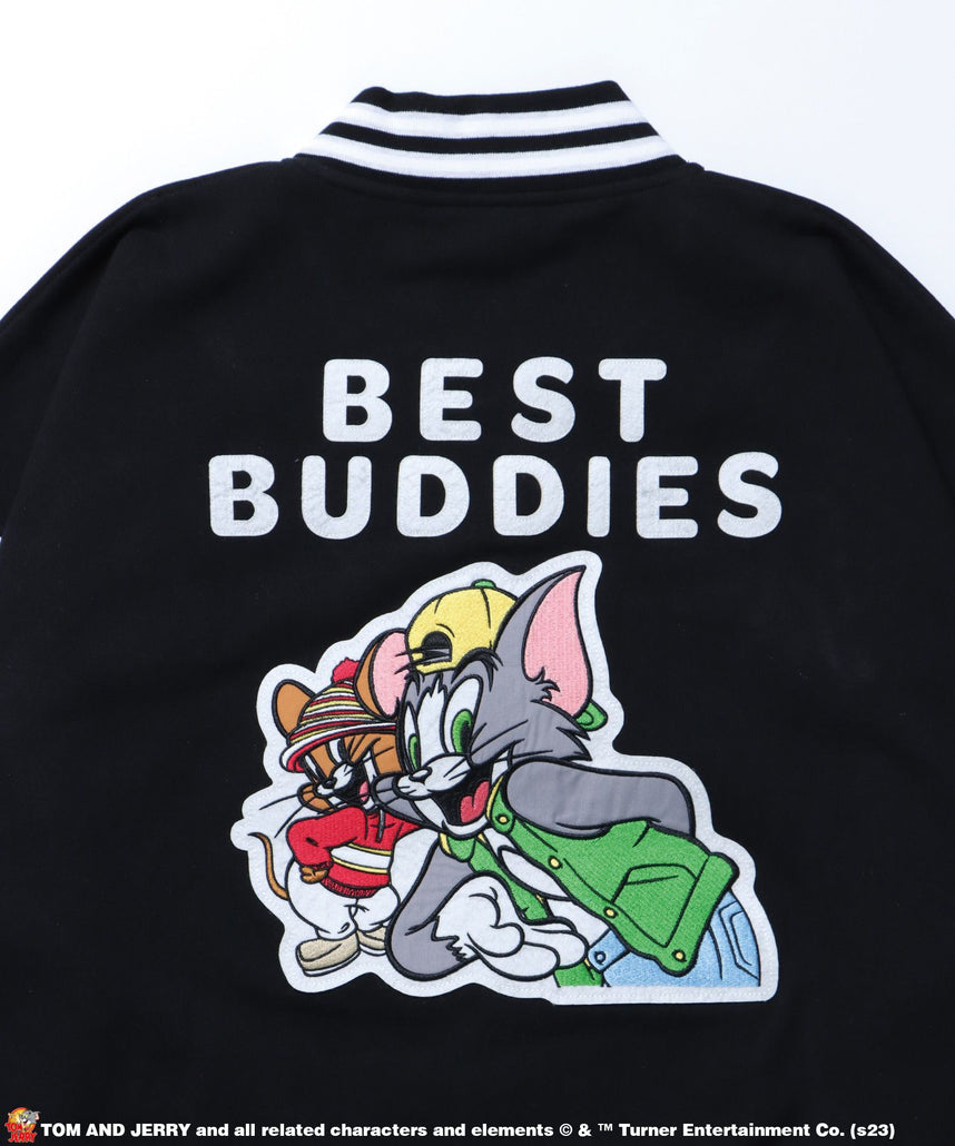 SEQUENZシークエンズ】 TOM and JERRY CLASSIC STADIUM JACKET / トム