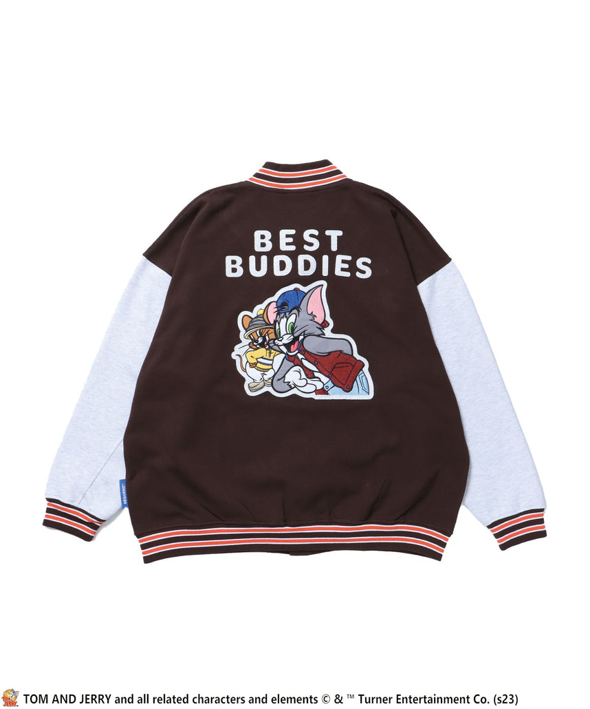 SEQUENZシークエンズ】 TOM and JERRY CLASSIC STADIUM JACKET / トム