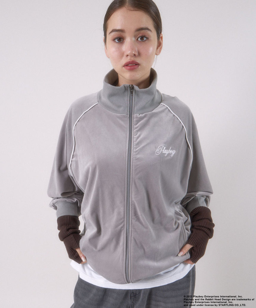 SEQUENZシークエンズ】 PLAYBOY SHINY TRUCK JACKET / プレイボーイ