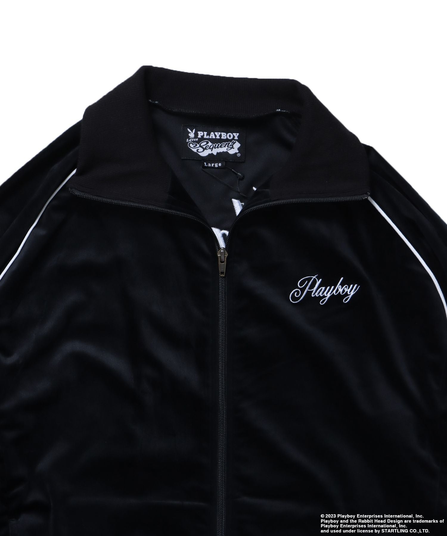 SEQUENZシークエンズ】 PLAYBOY SHINY TRUCK JACKET / プレイボーイ