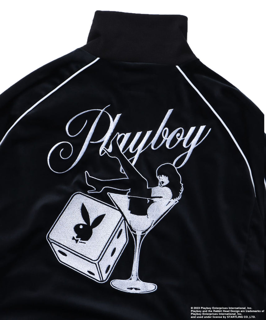 SEQUENZシークエンズ】 PLAYBOY SHINY TRUCK JACKET / プレイボーイ