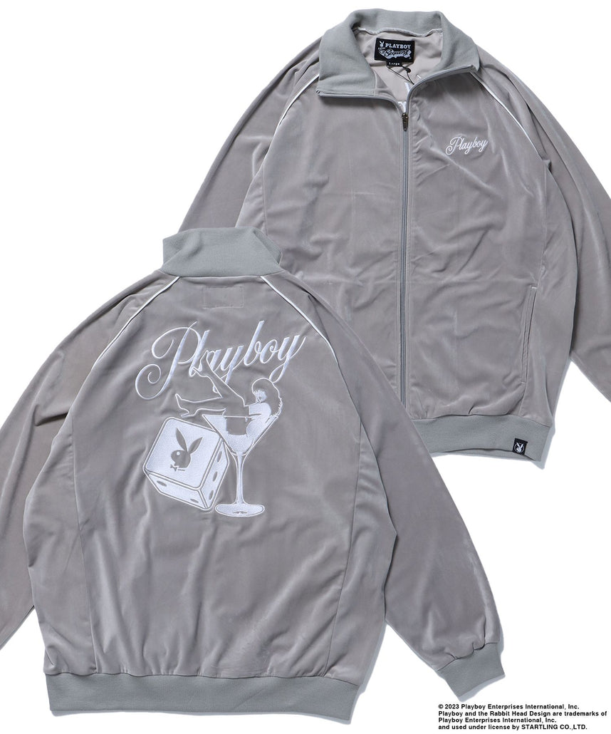 SEQUENZシークエンズ】 PLAYBOY SHINY TRUCK JACKET / プレイボーイ