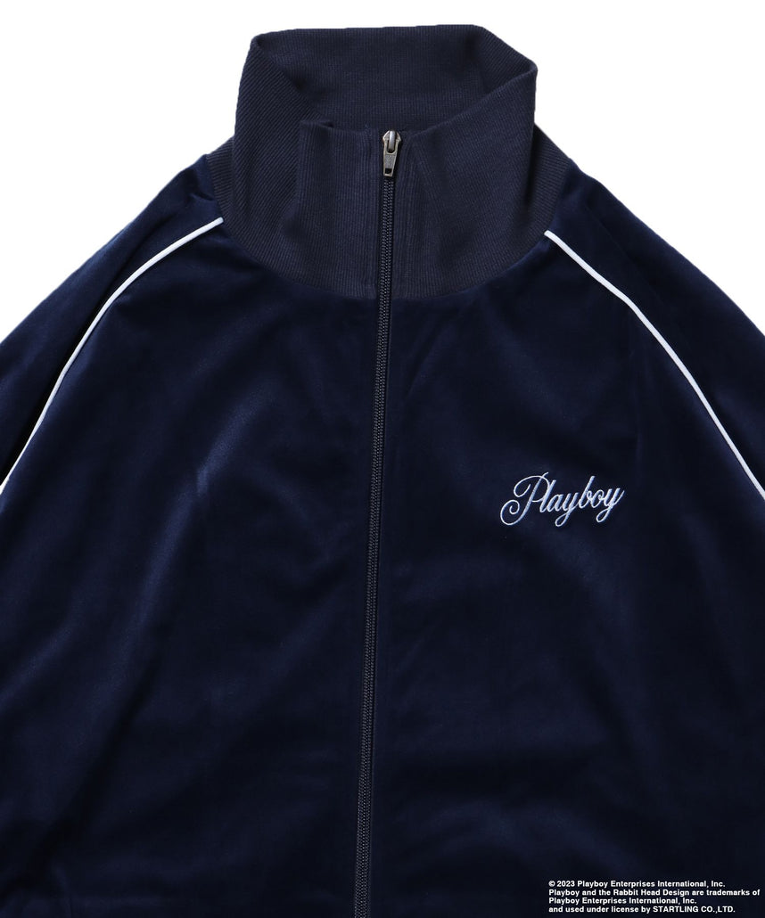 SEQUENZシークエンズ】 PLAYBOY SHINY TRUCK JACKET / プレイボーイ