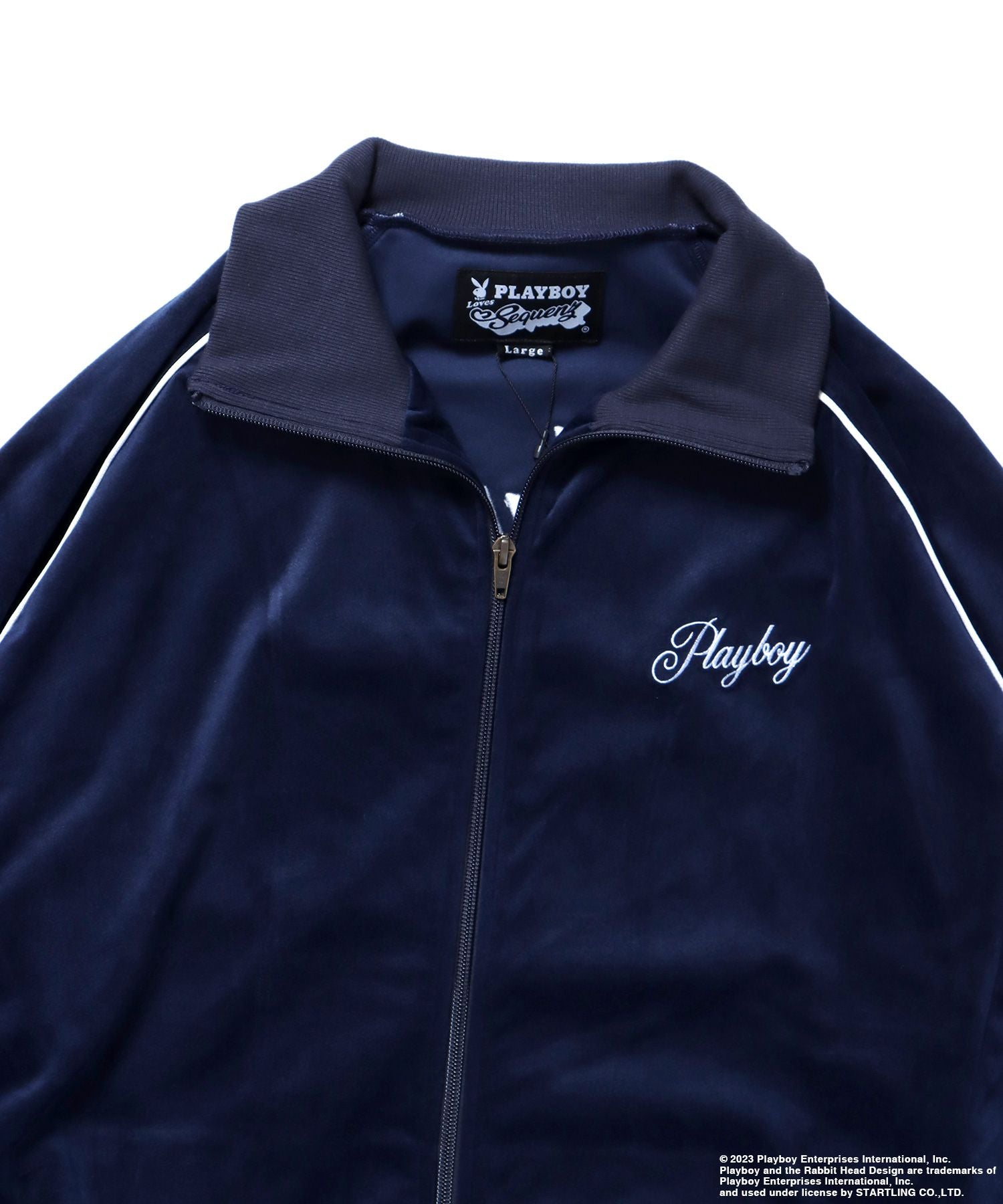 SEQUENZシークエンズ】 PLAYBOY SHINY TRUCK JACKET / プレイボーイ