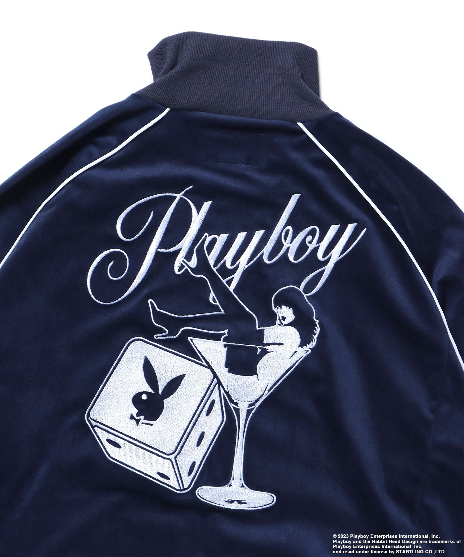 SEQUENZシークエンズ】 PLAYBOY SHINY TRUCK JACKET / プレイボーイ