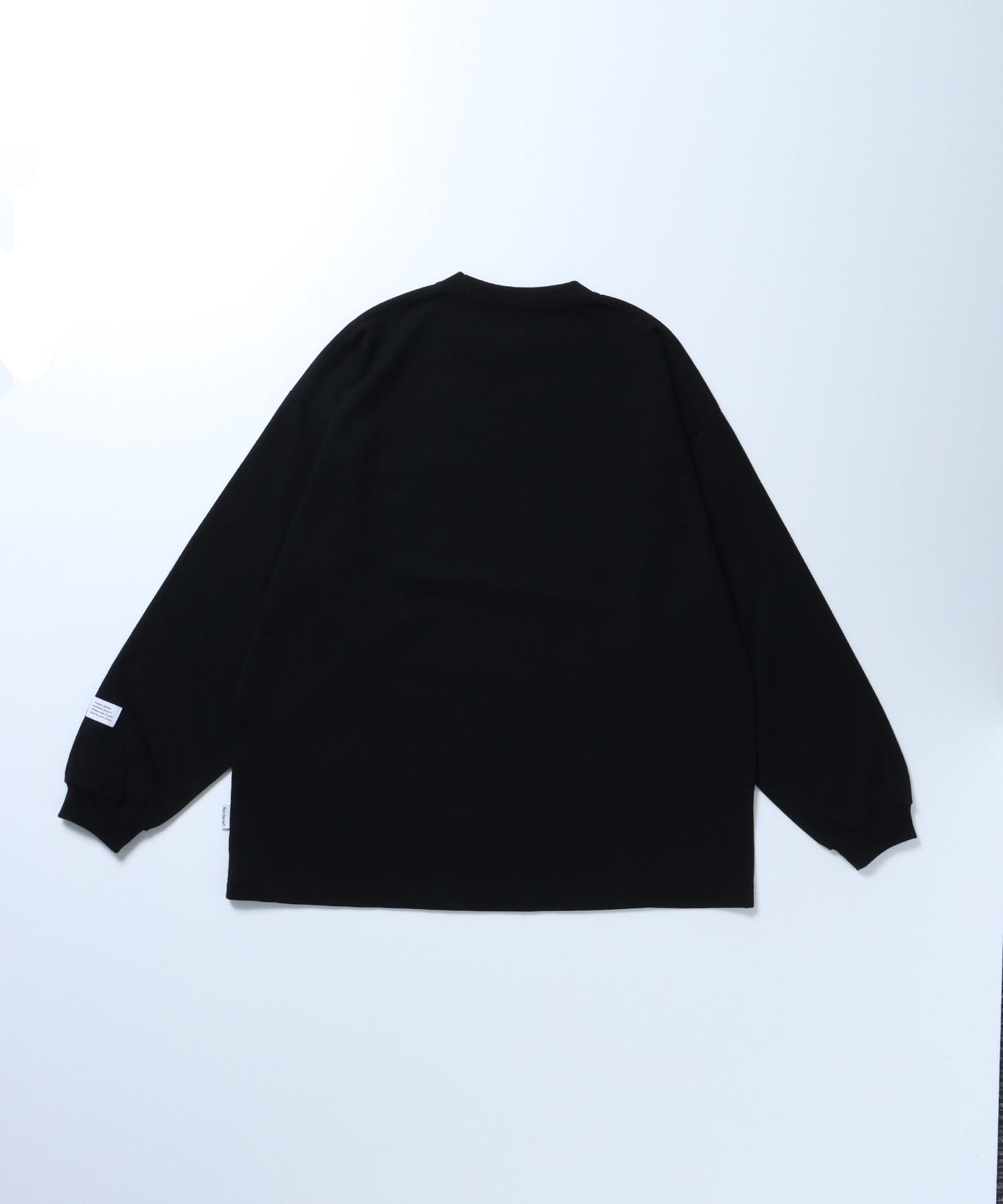 【BEN DAVIS(ベンデイビス)】 NEW L/S POCKET TEE (WIDE) / ピスネーム ポケット ロンT ワンポイント 長袖 ビッグ ブラック