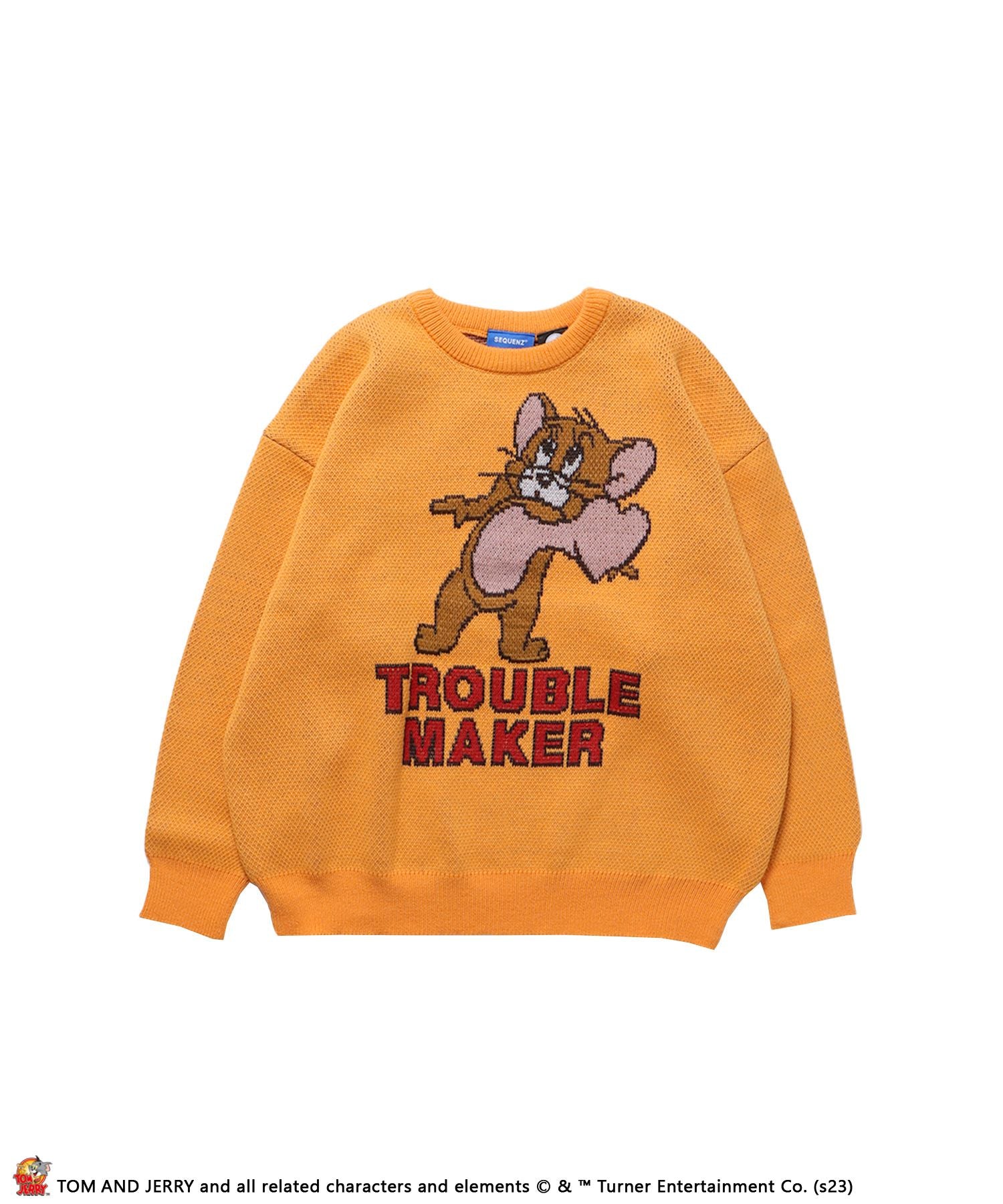 SEQUENZ】TOM and JERRY FUNNY C/N SWEATER / トムとジェリー