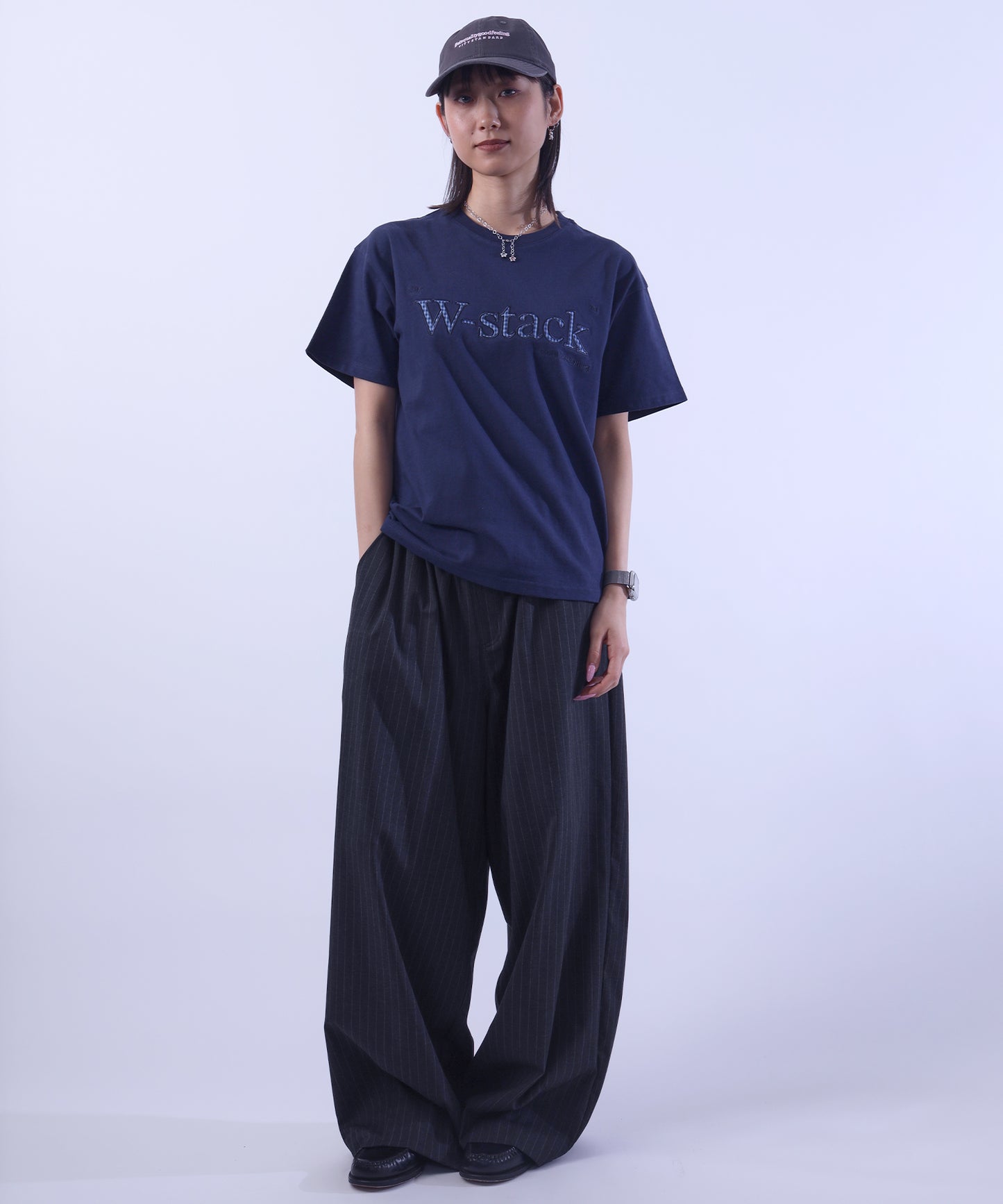 モデル：H163 Size:M　ネイビー
