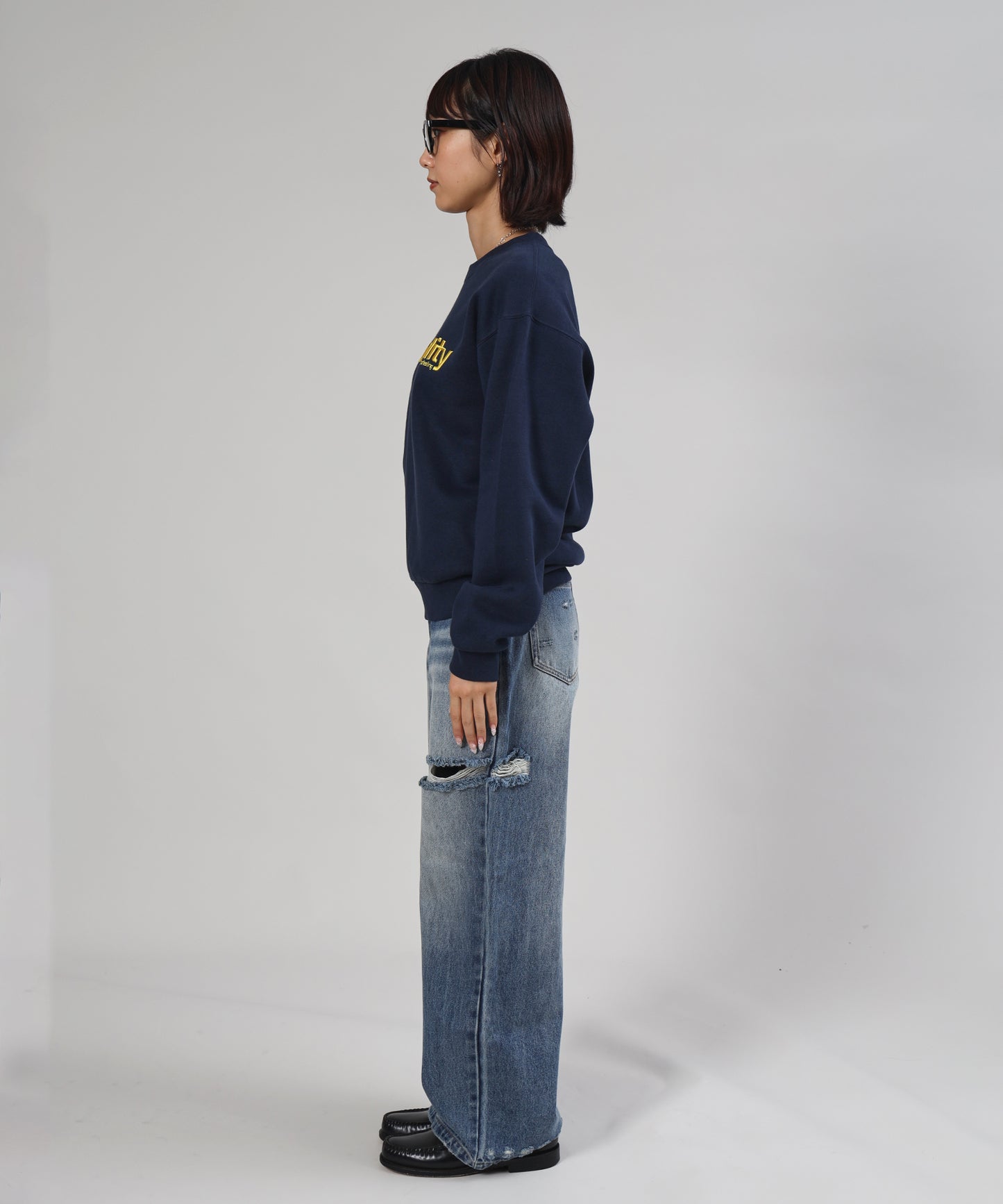 モデル：H163 Size : S  ネイビー