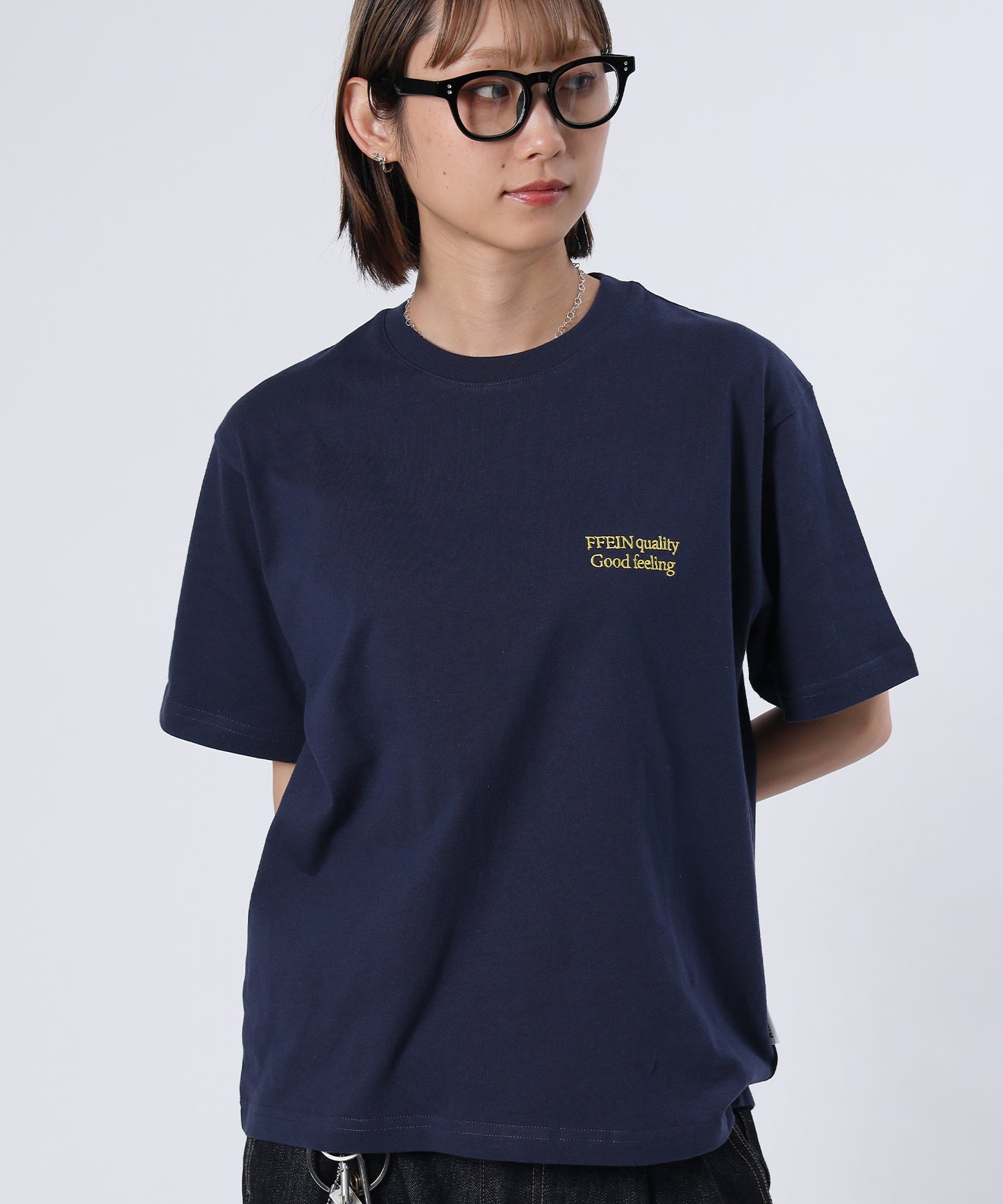 H163 Size:M ネイビー
