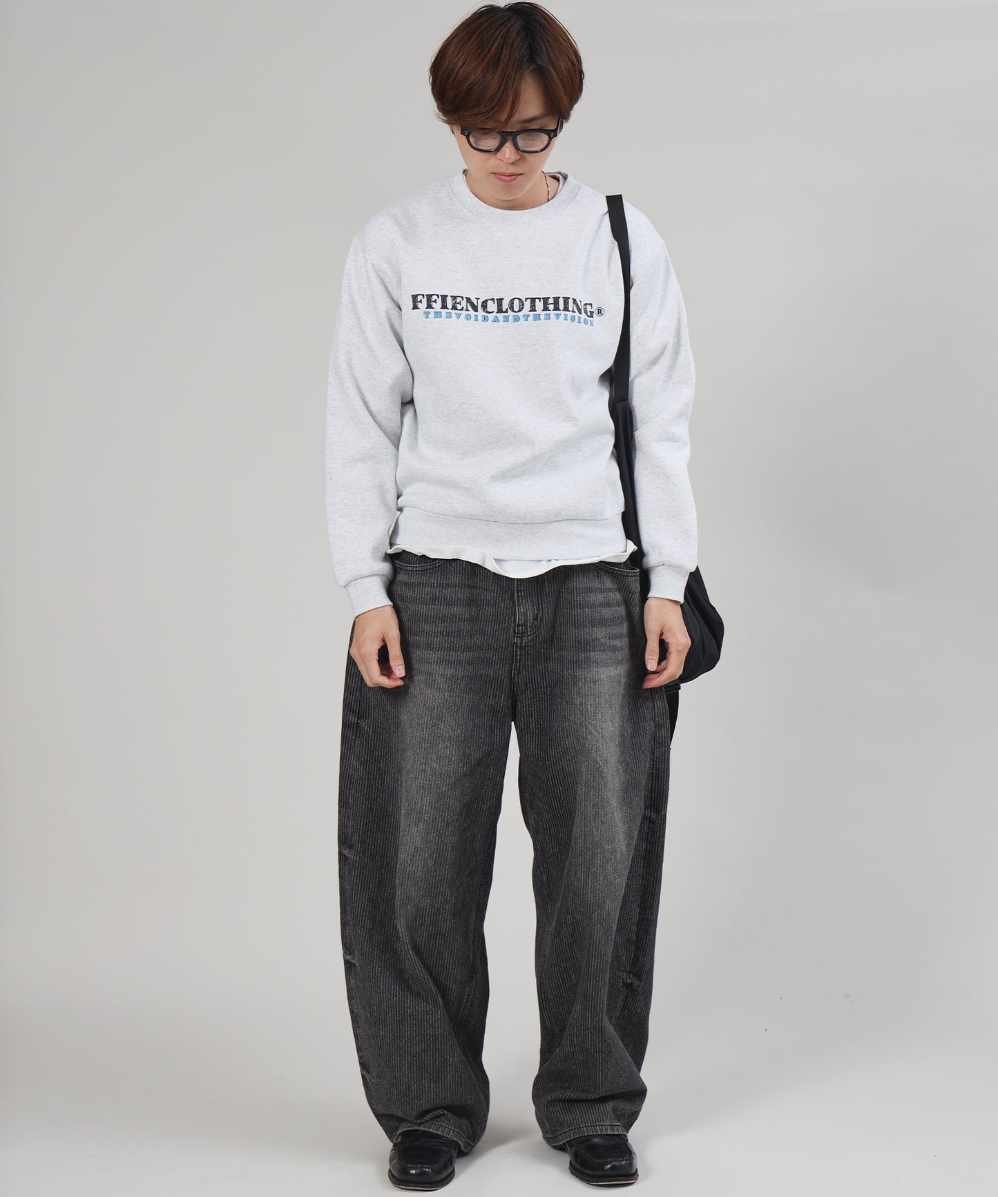 モデル：H163 Size : M アッシュグレー